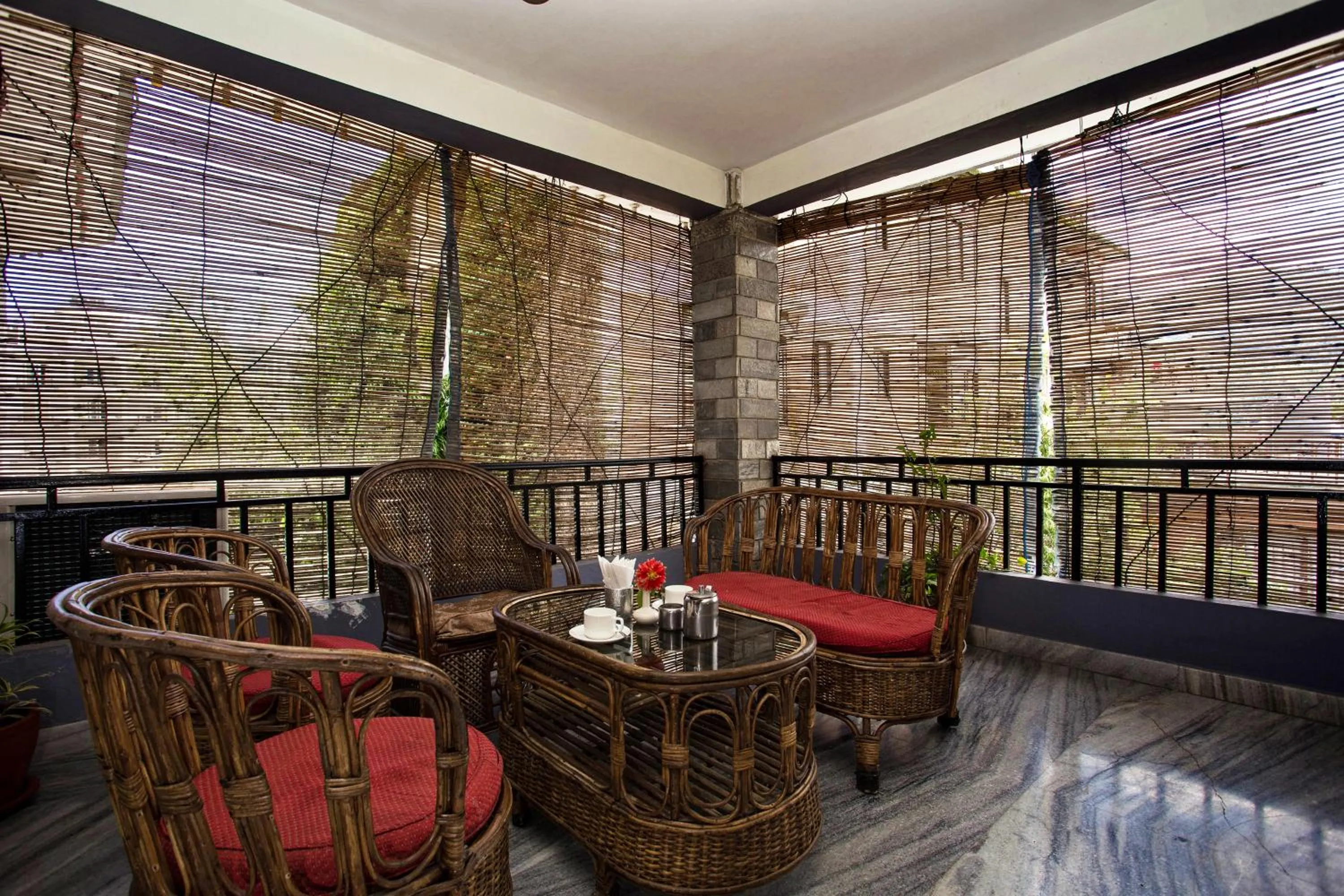 Balcony/Terrace in Hotel Tulsi