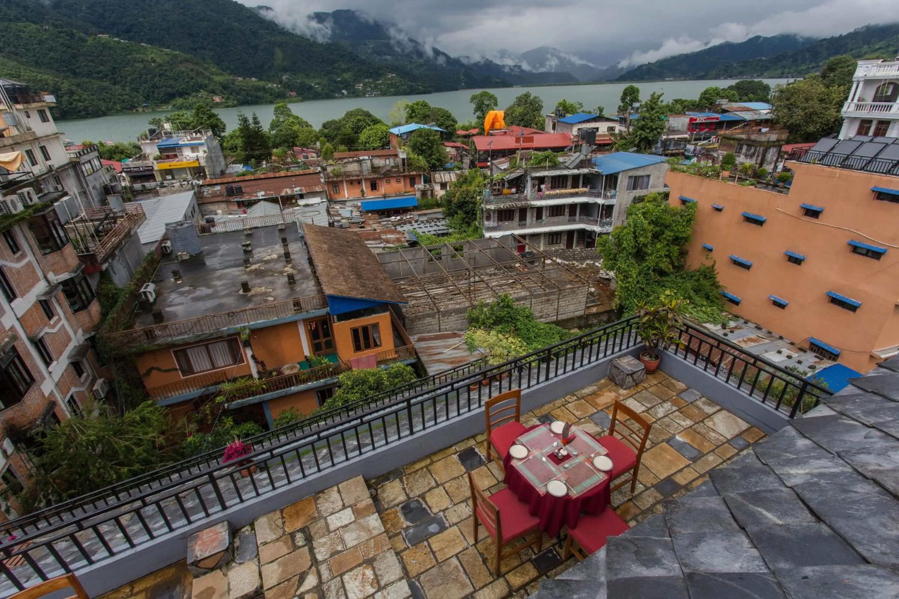 Natural landscape in Hotel Tulsi