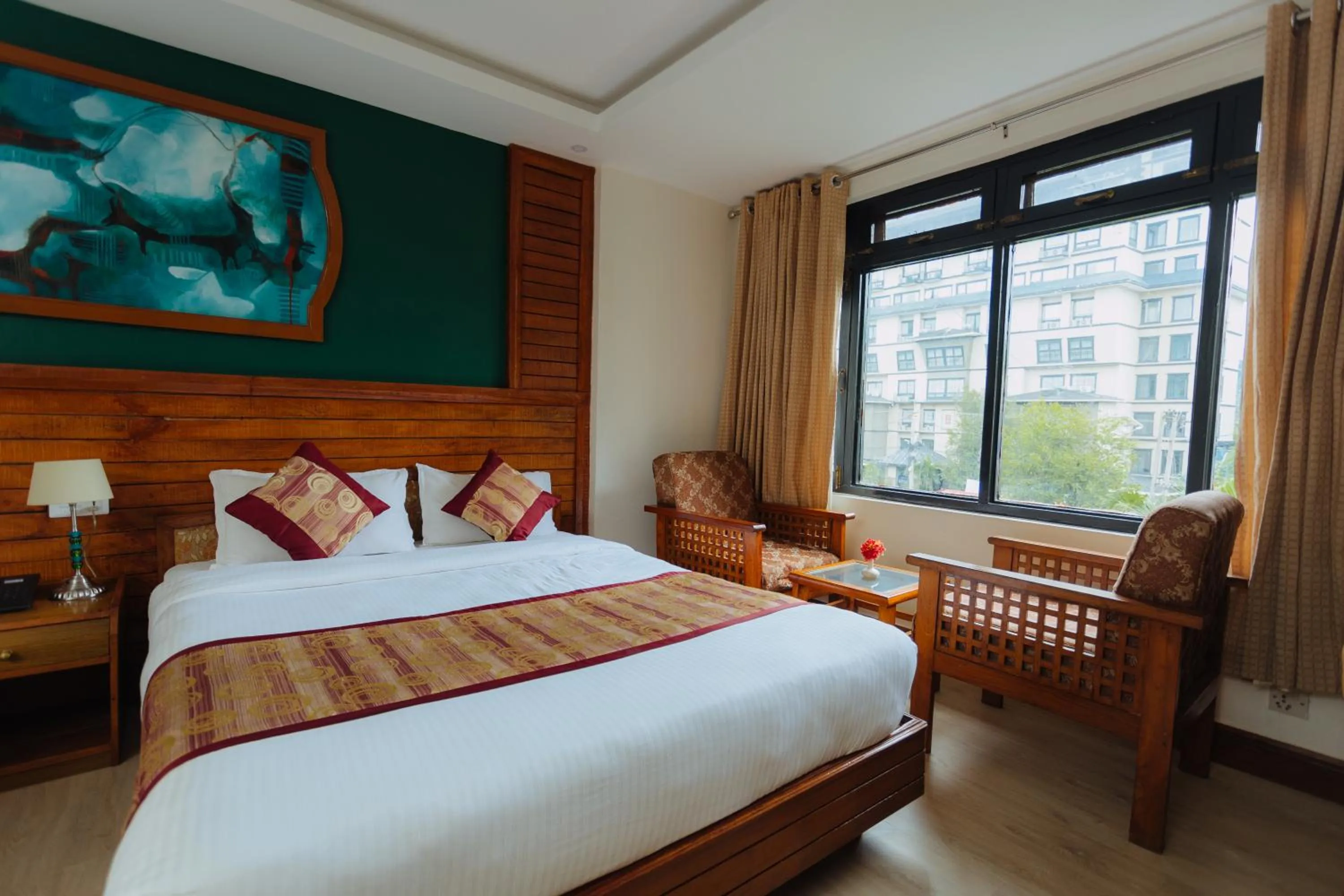 Bedroom, Bed in Hotel Tulsi