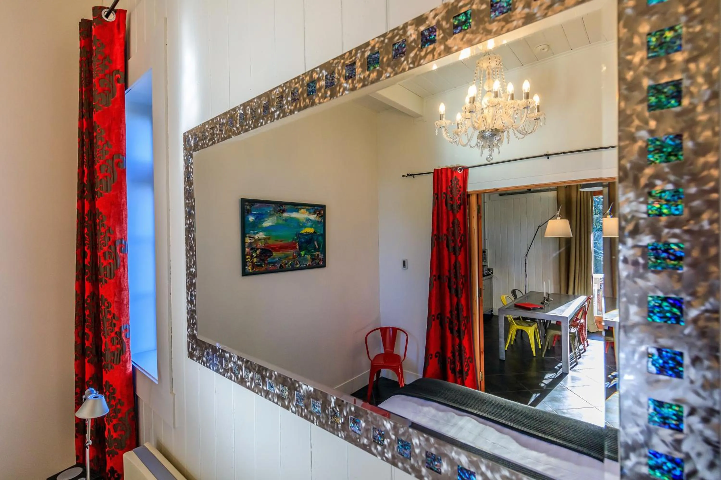 Decorative detail in The Factory Luxury Accomodation