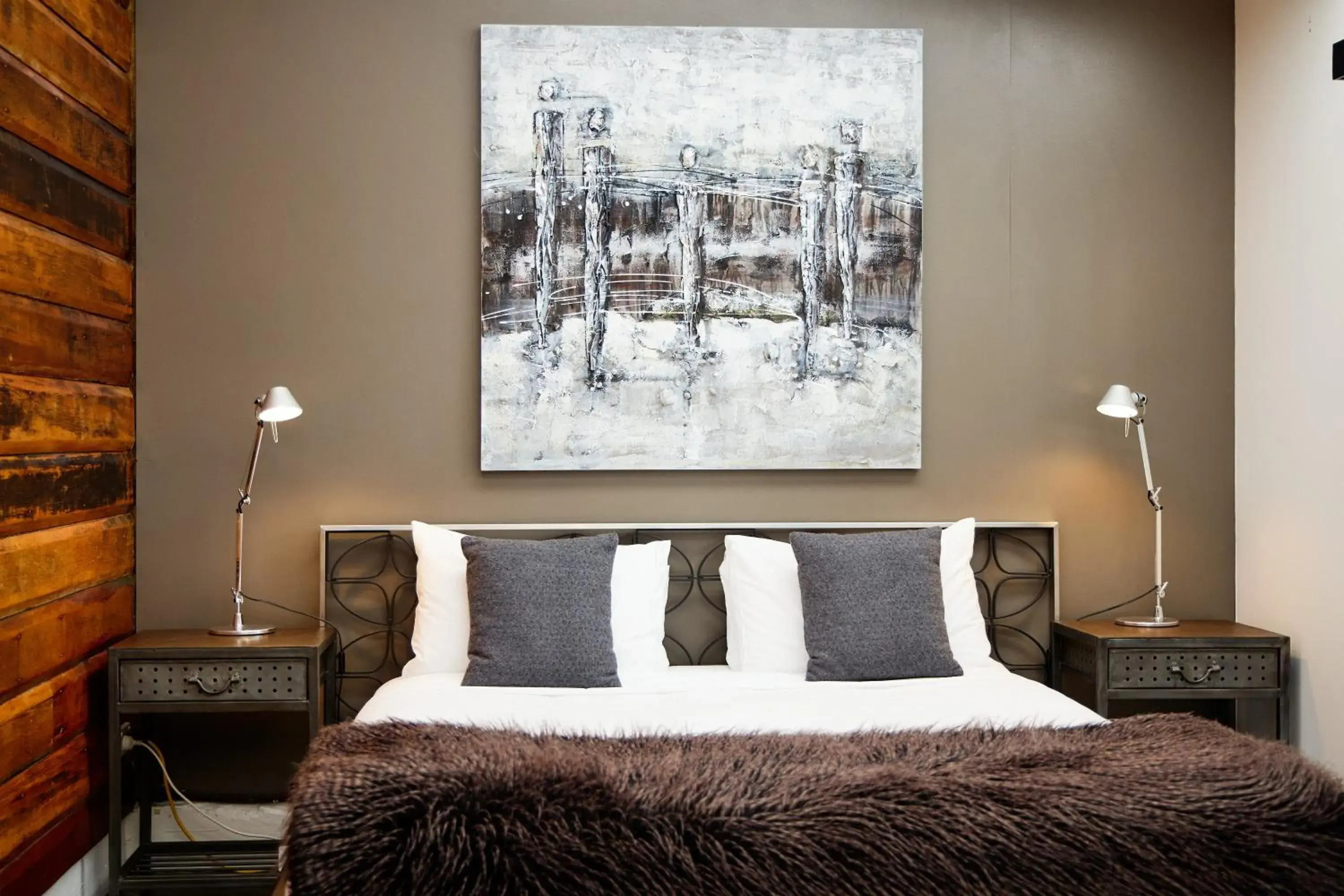 Bed in The Factory Luxury Accomodation Bed in The Factory Luxury Accomodation