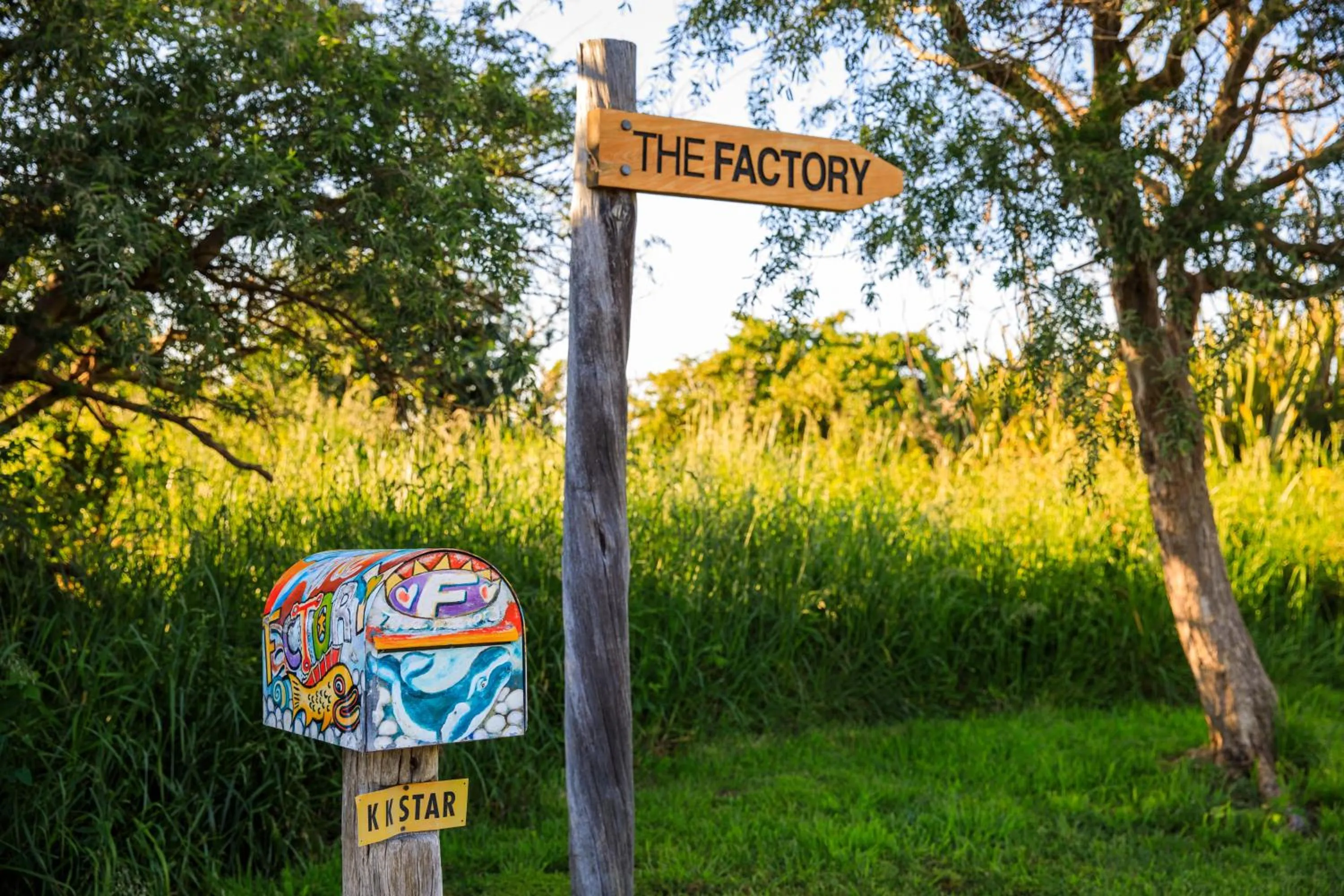 Logo/Certificate/Sign in The Factory Luxury Accomodation