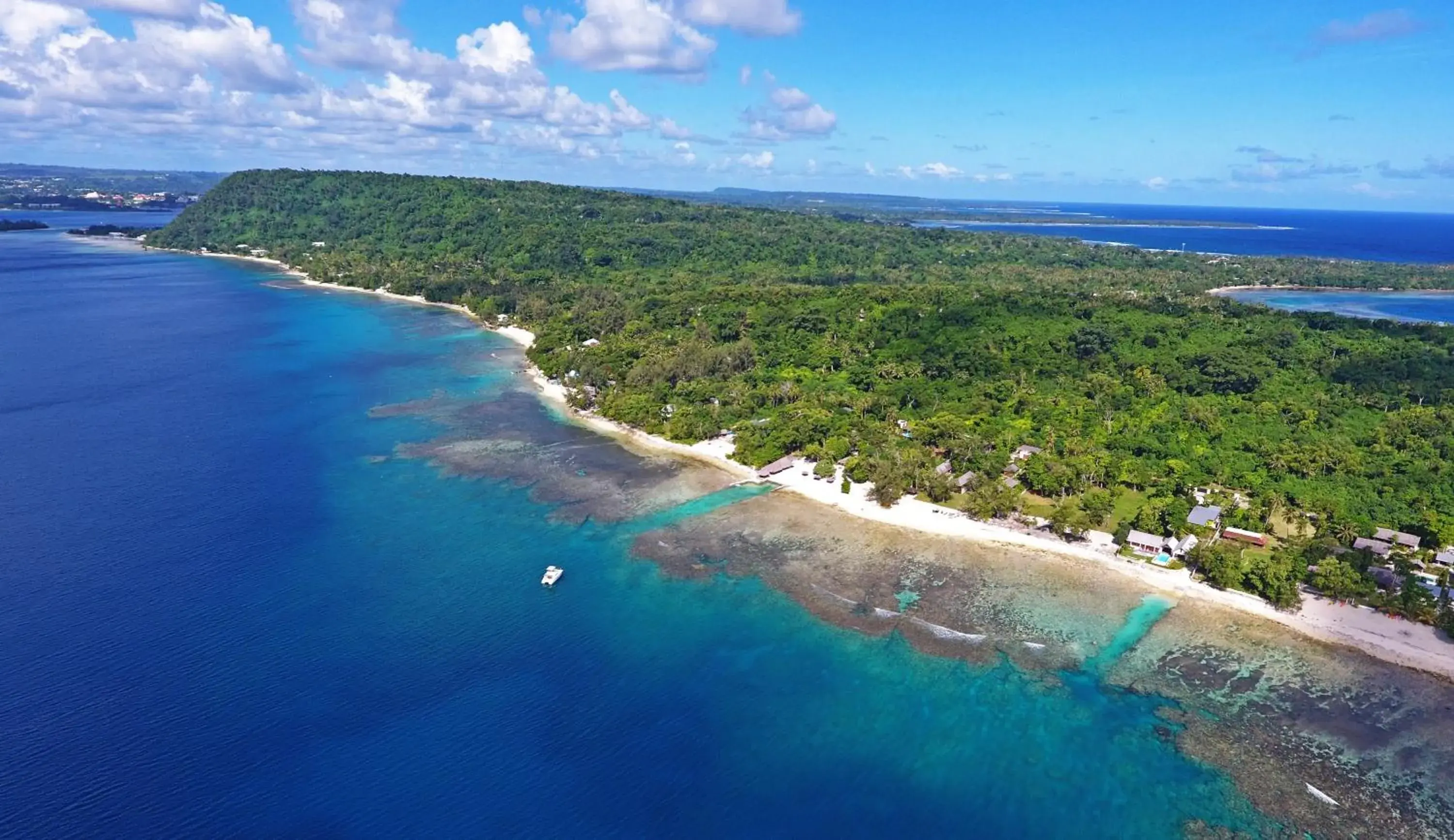 Bird's eye view in Coco Beach Resort Bird's eye view in Coco Beach Resort