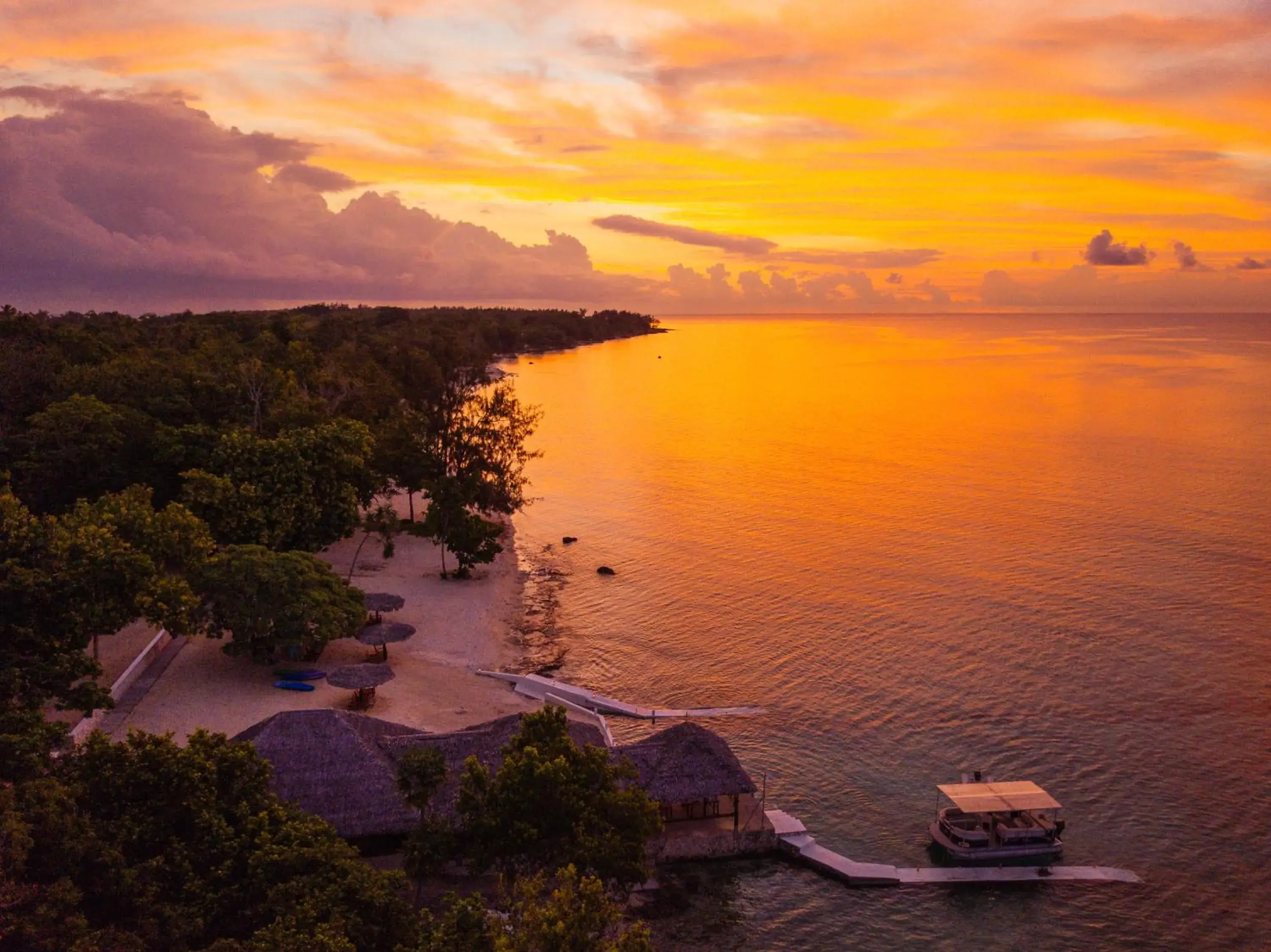 Bird's eye view in Coco Beach Resort Bird's eye view in Coco Beach Resort