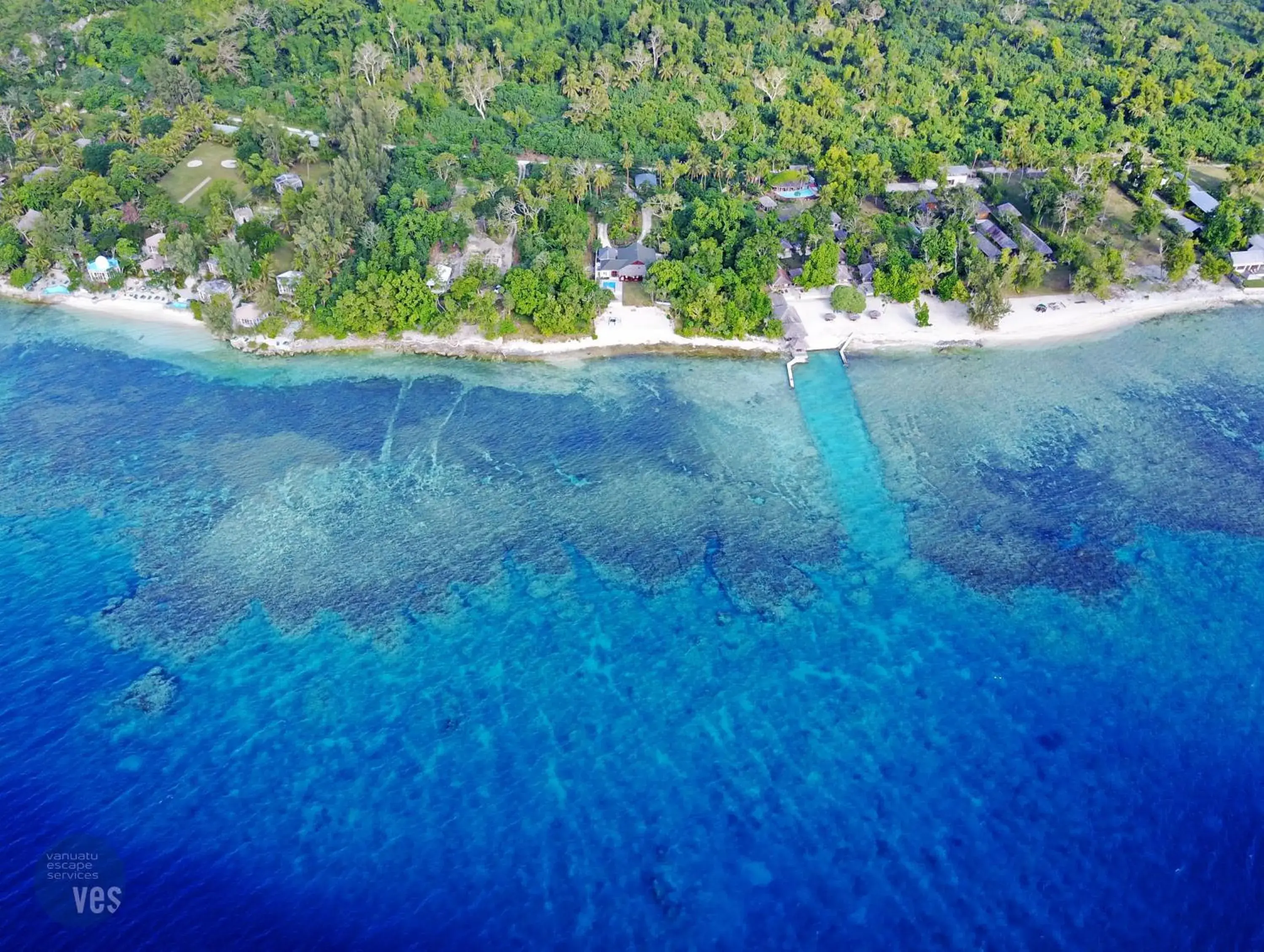 Bird's eye view in Coco Beach Resort Bird's eye view in Coco Beach Resort
