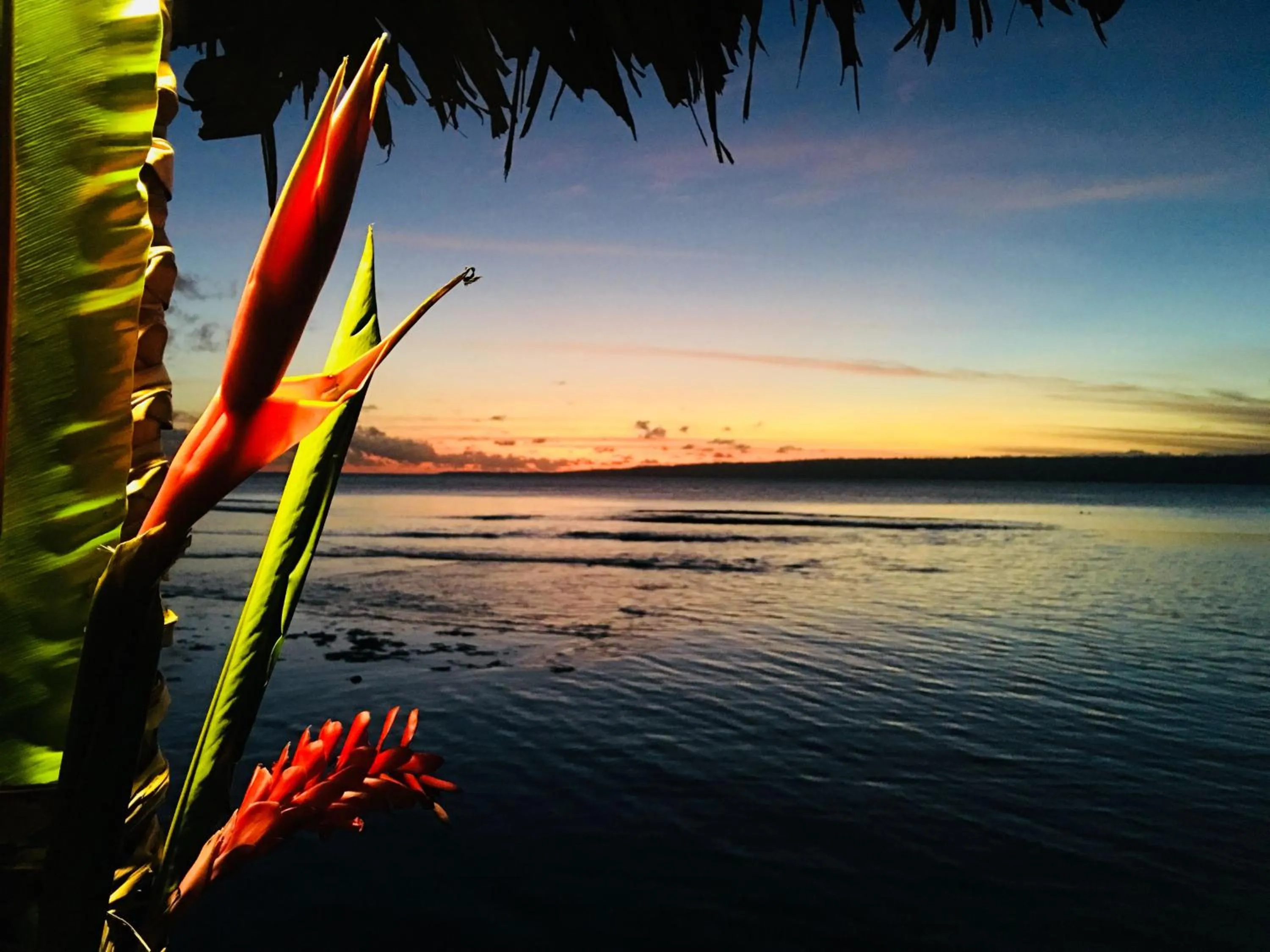 Sunset in Coco Beach Resort