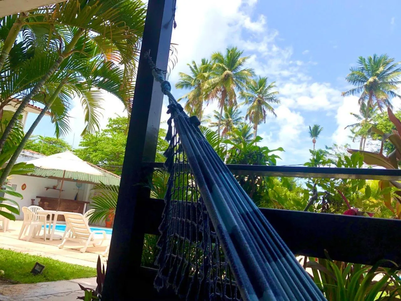 Patio in Pousada Luz do Porto