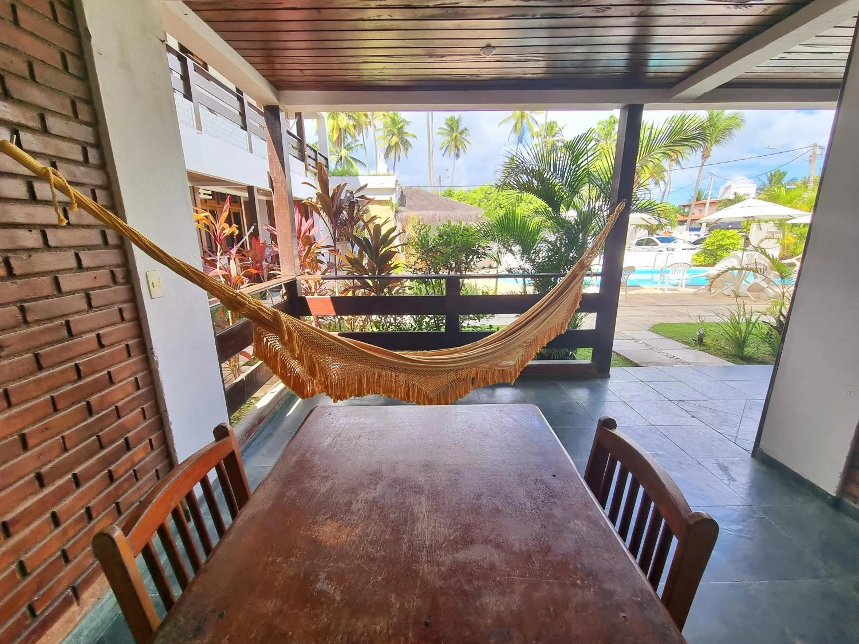 Patio in Pousada Luz do Porto