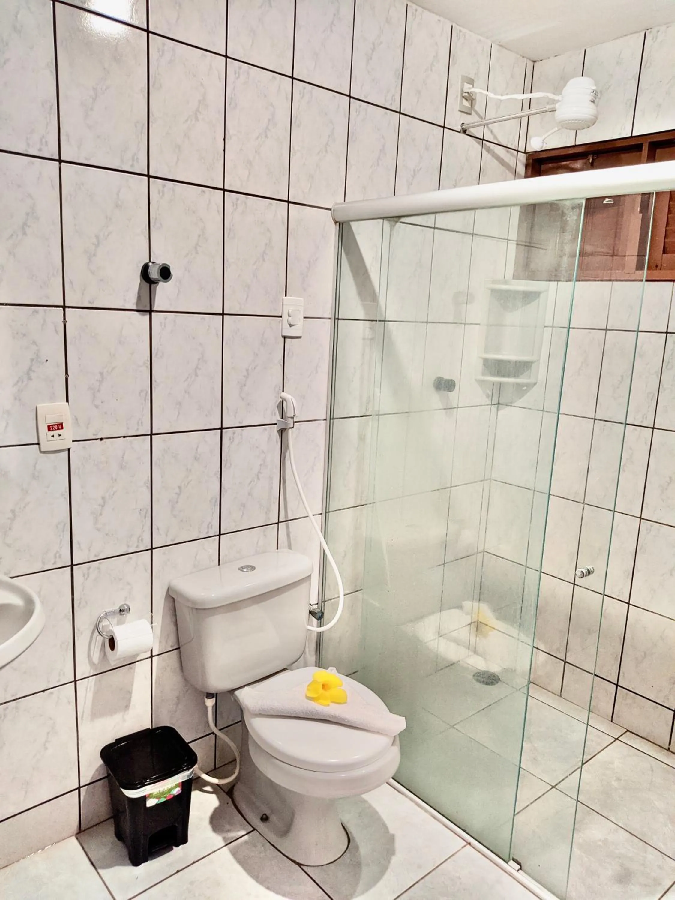 Bathroom in Pousada Luz do Porto