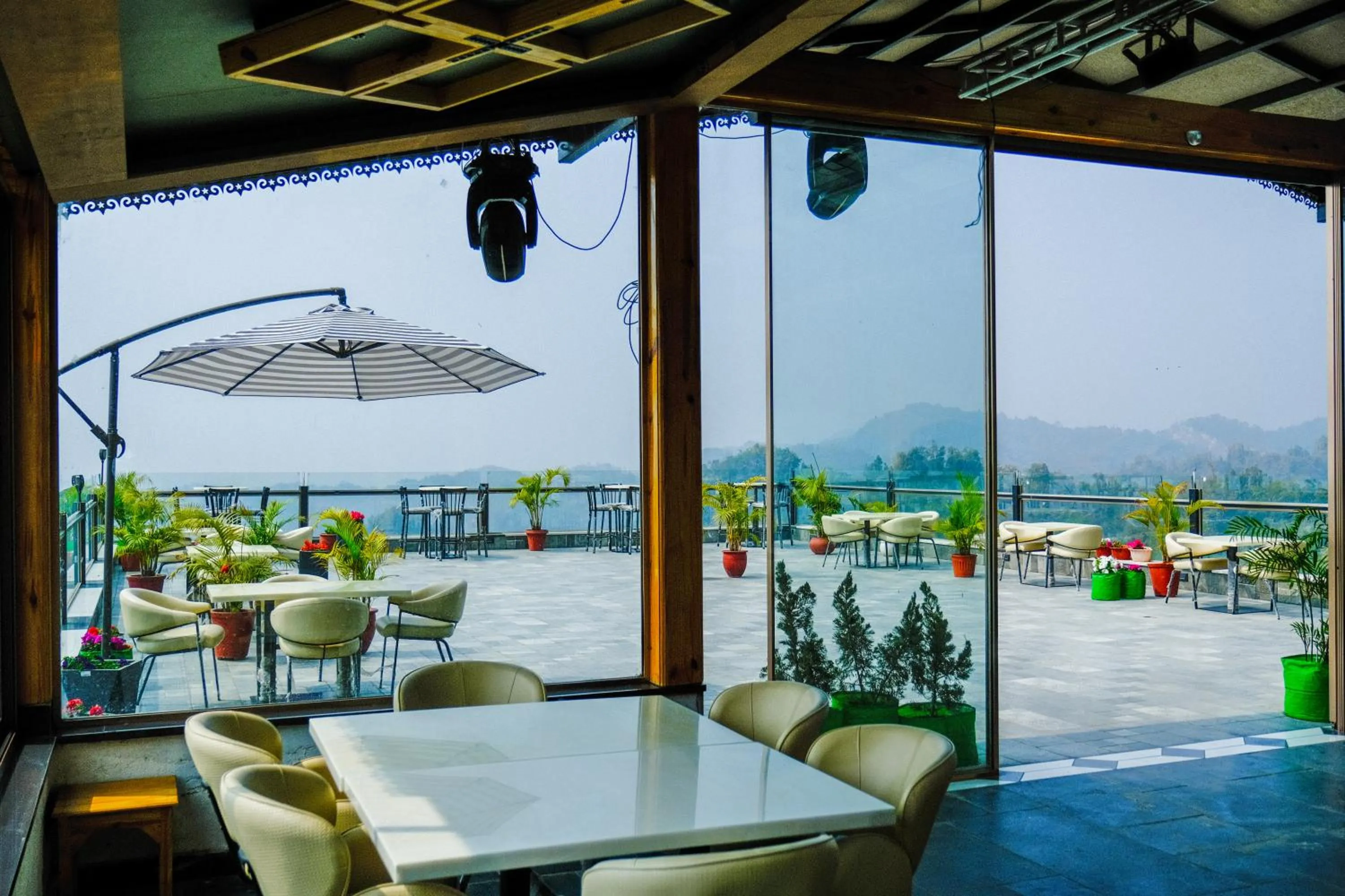 Restaurant/places to eat in The Bougainvillea Retreat - A Luxury Private Pool Villa in Dehradun