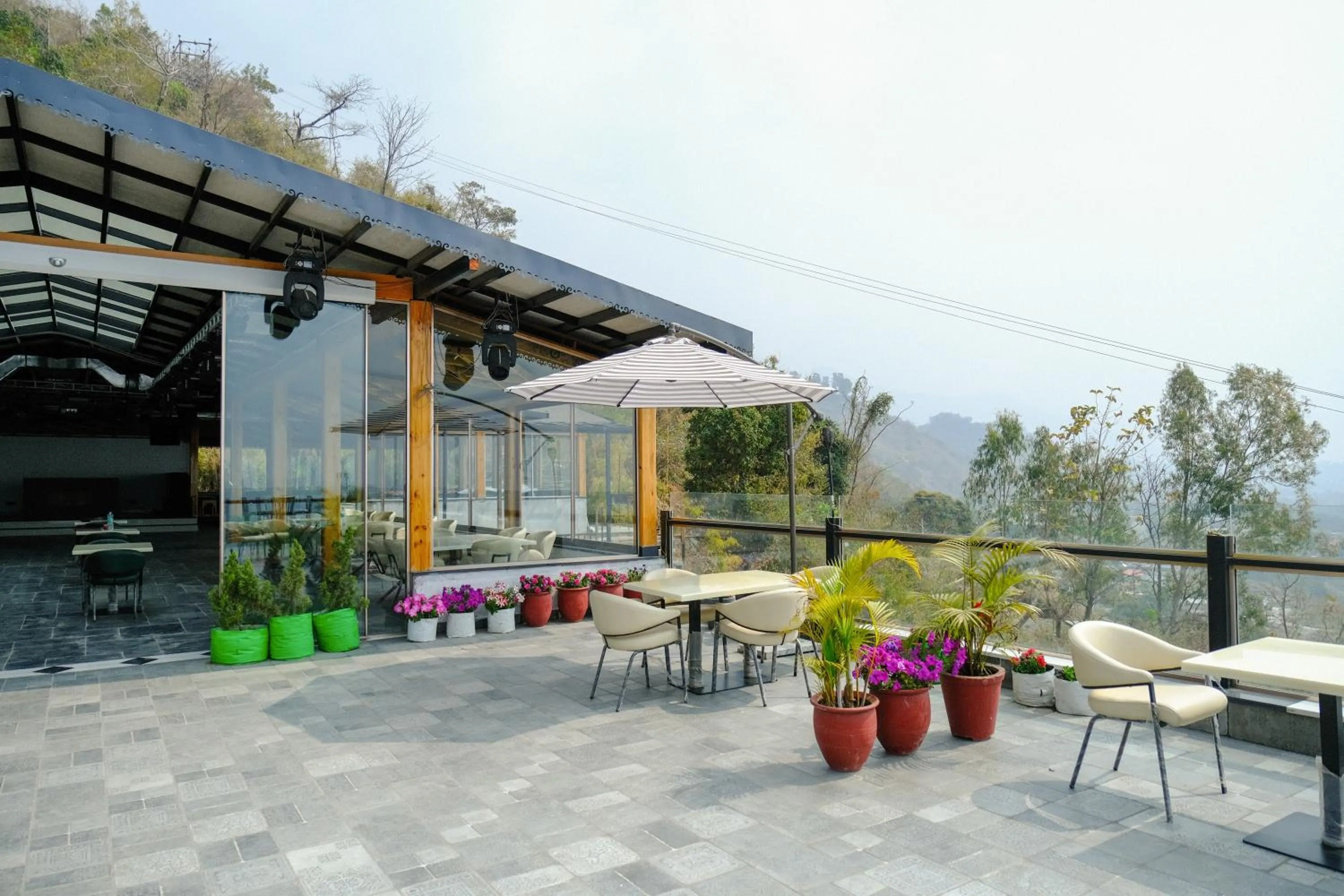 Restaurant/places to eat in The Bougainvillea Retreat - A Luxury Private Pool Villa in Dehradun
