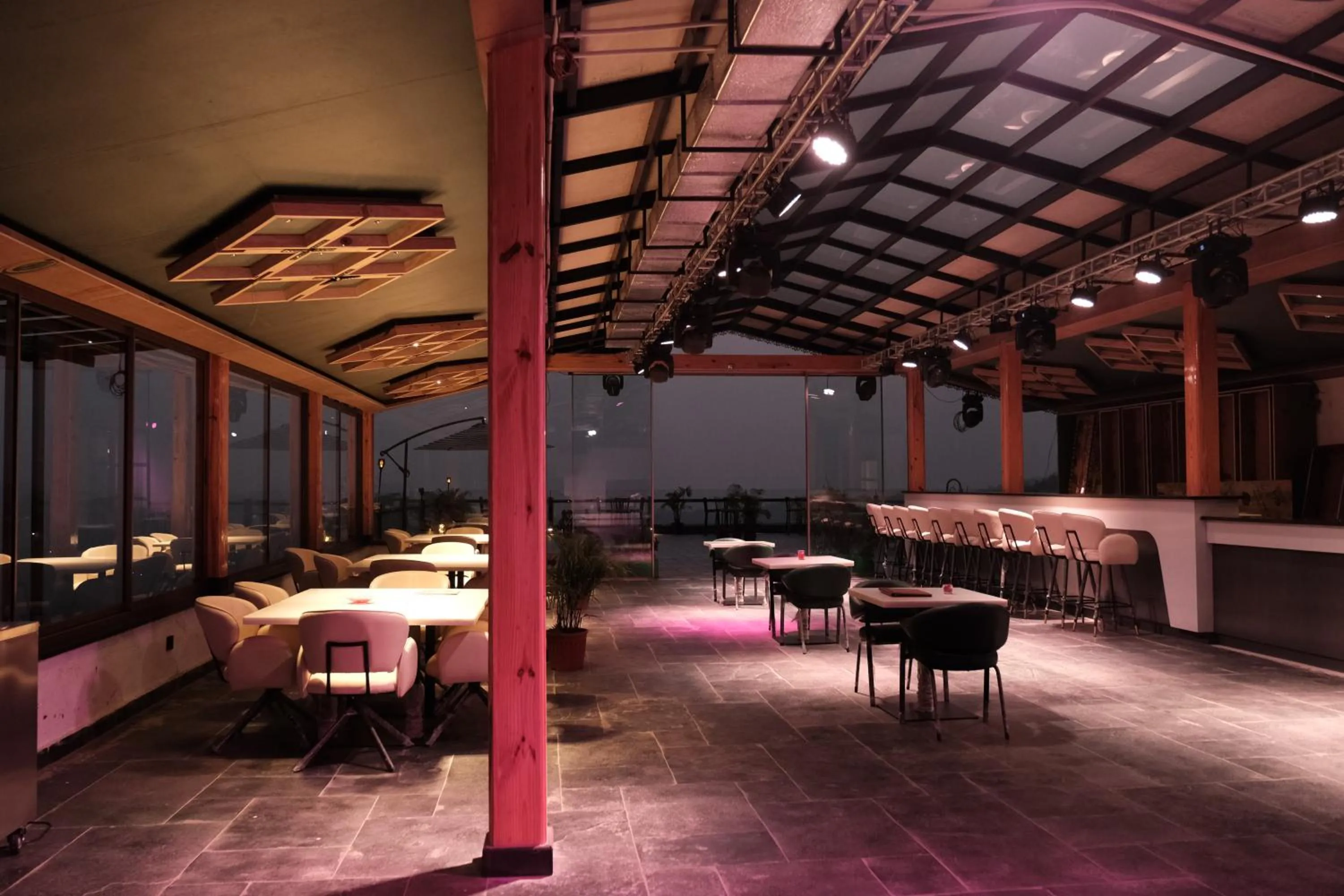 Restaurant/places to eat in The Bougainvillea Retreat - A Luxury Private Pool Villa in Dehradun
