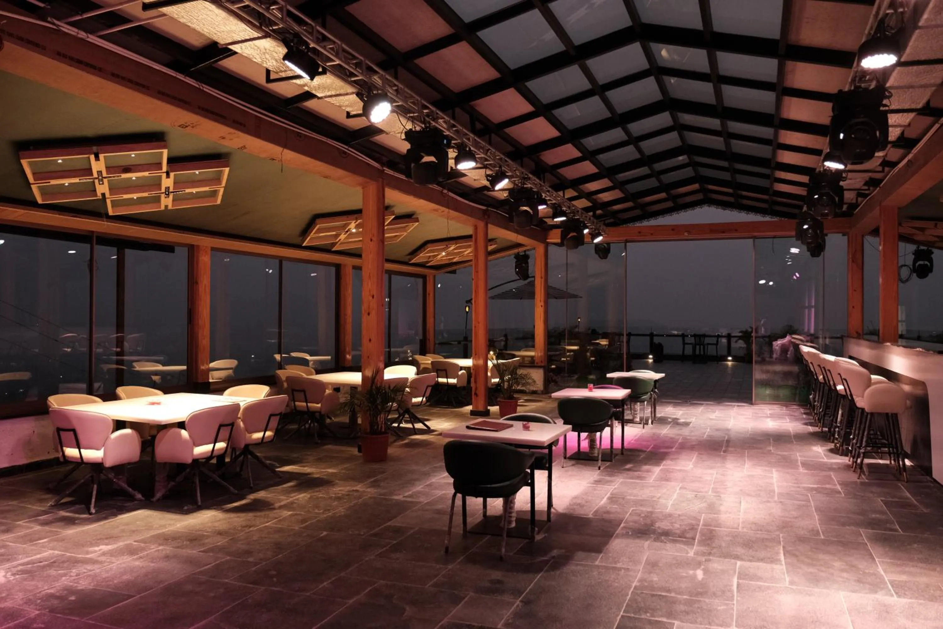 Restaurant/places to eat in The Bougainvillea Retreat - A Luxury Private Pool Villa in Dehradun