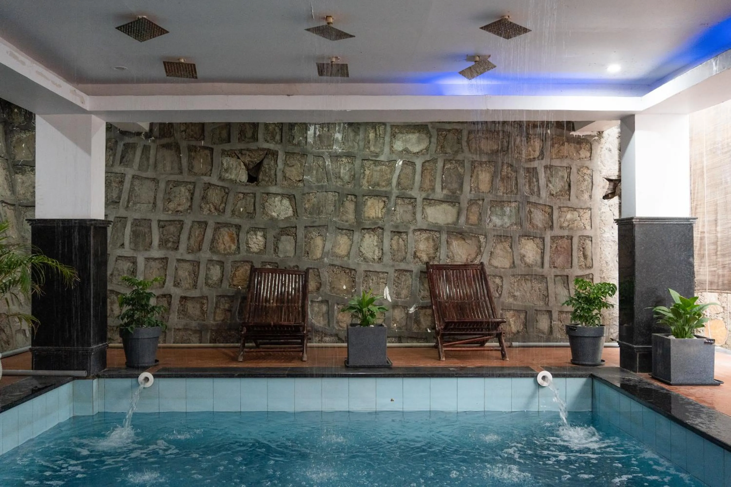 Swimming pool in The Bougainvillea Retreat - A Luxury Private Pool Villa in Dehradun