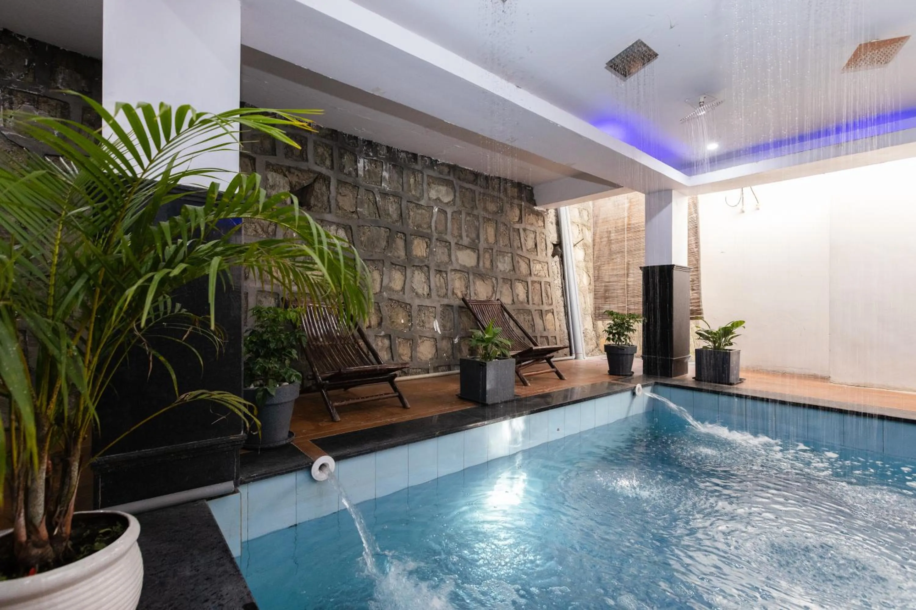 Swimming pool in The Bougainvillea Retreat - A Luxury Private Pool Villa in Dehradun
