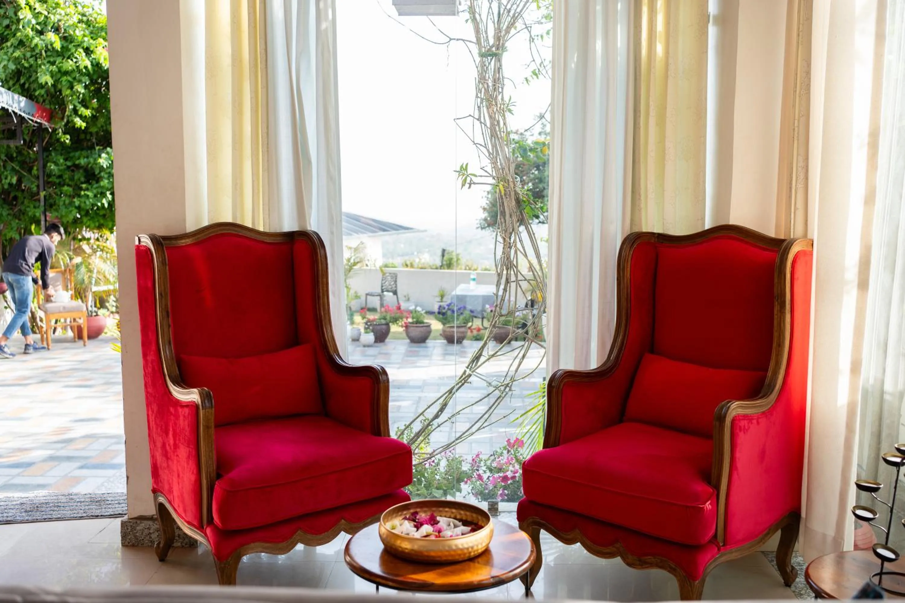 Day in The Bougainvillea Retreat - A Luxury Private Pool Villa in Dehradun