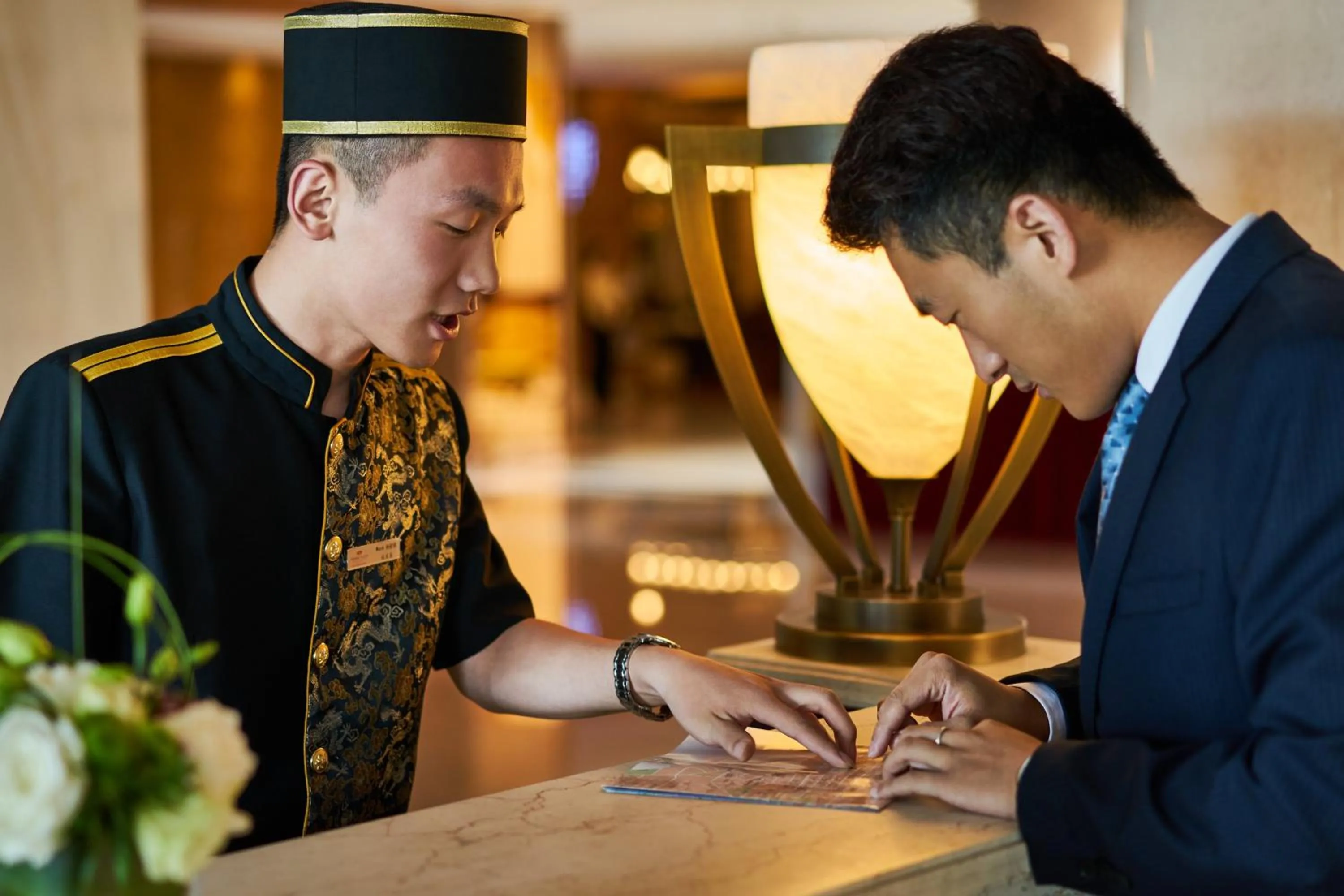 Property building in Crowne Plaza Ordos, an IHG Hotel