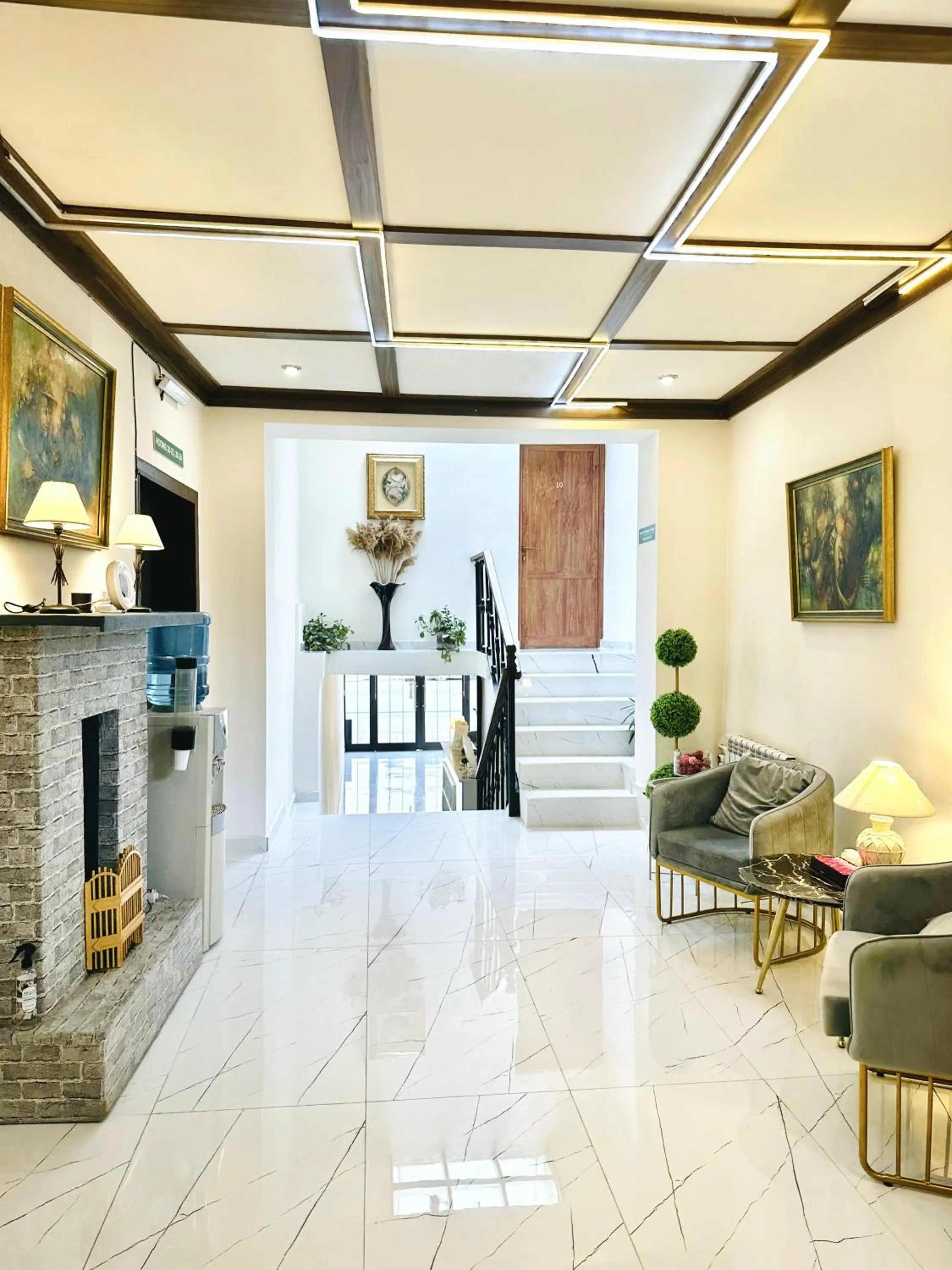 Seating area in NAVA Hotel Yerevan