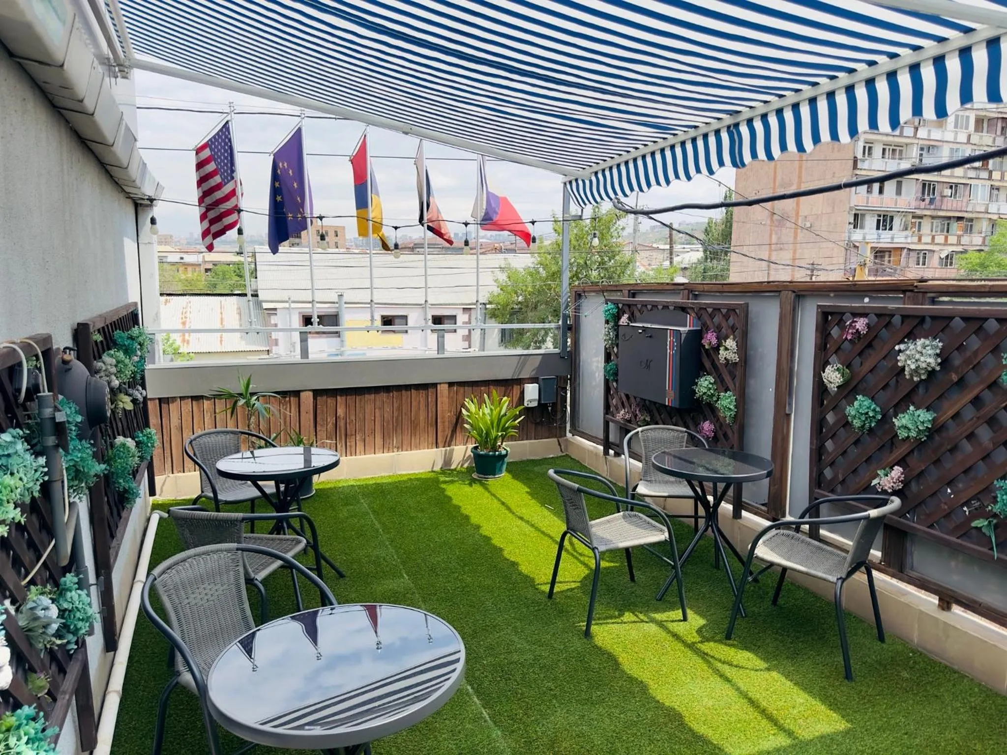 Patio in NAVA Hotel Yerevan