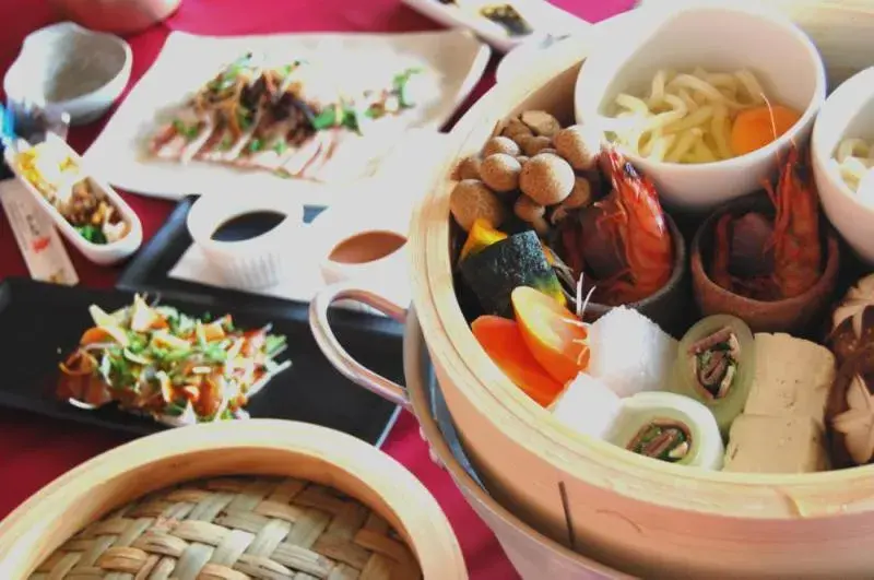 Food close-up in Amami Resort Bashayamamura Food close-up in Amami Resort Bashayamamura