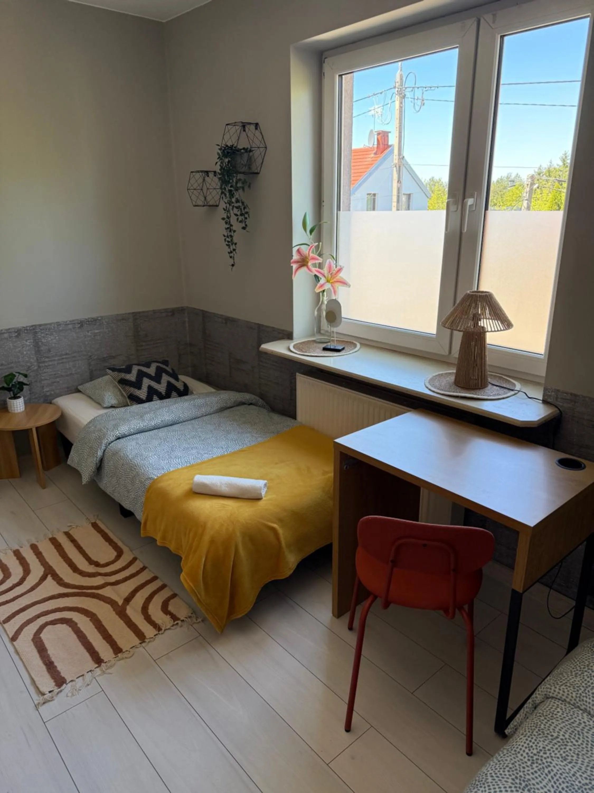 Bed in Szumi Las Bed & Breakfast