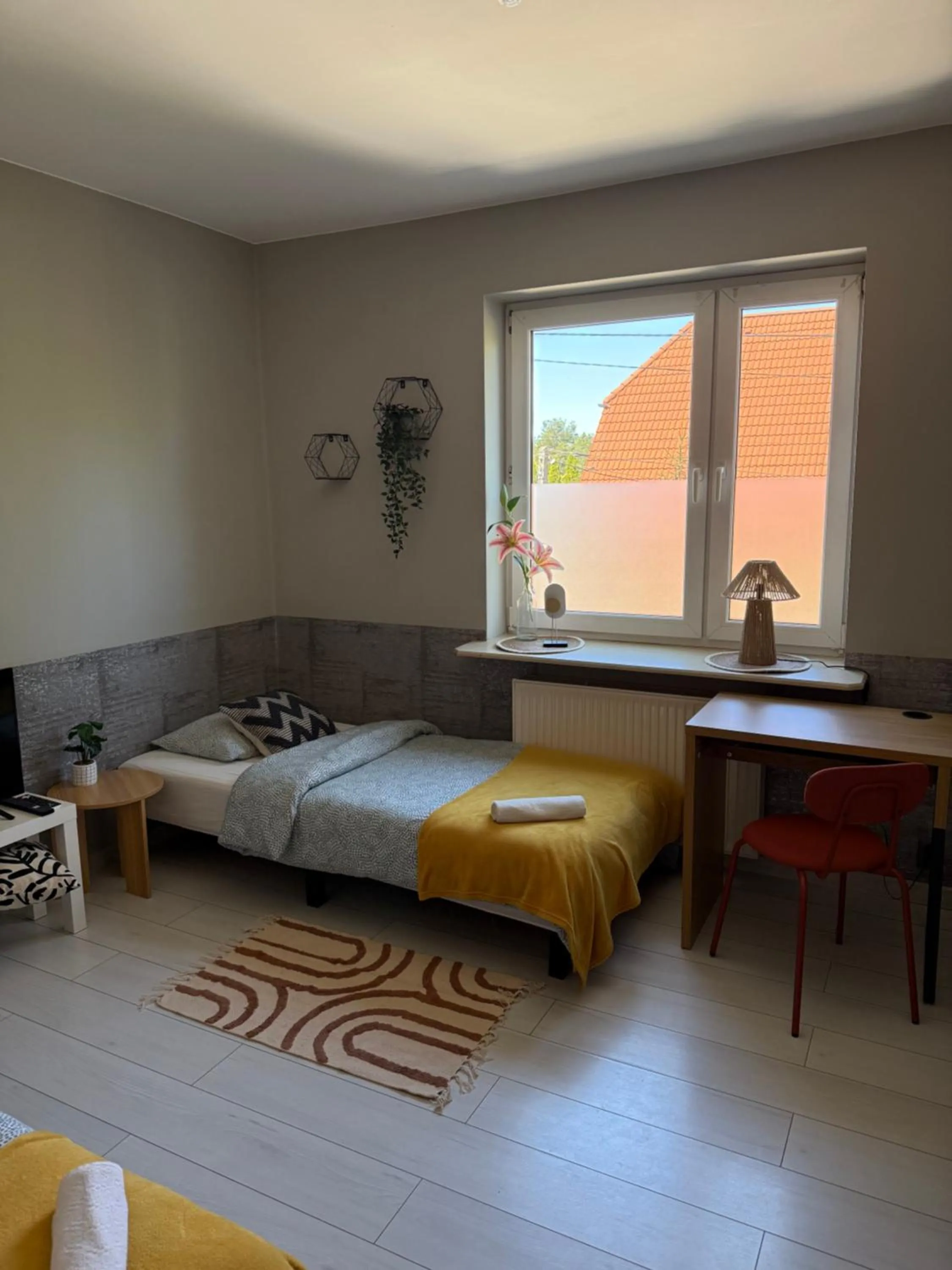 Bed in Szumi Las Bed & Breakfast