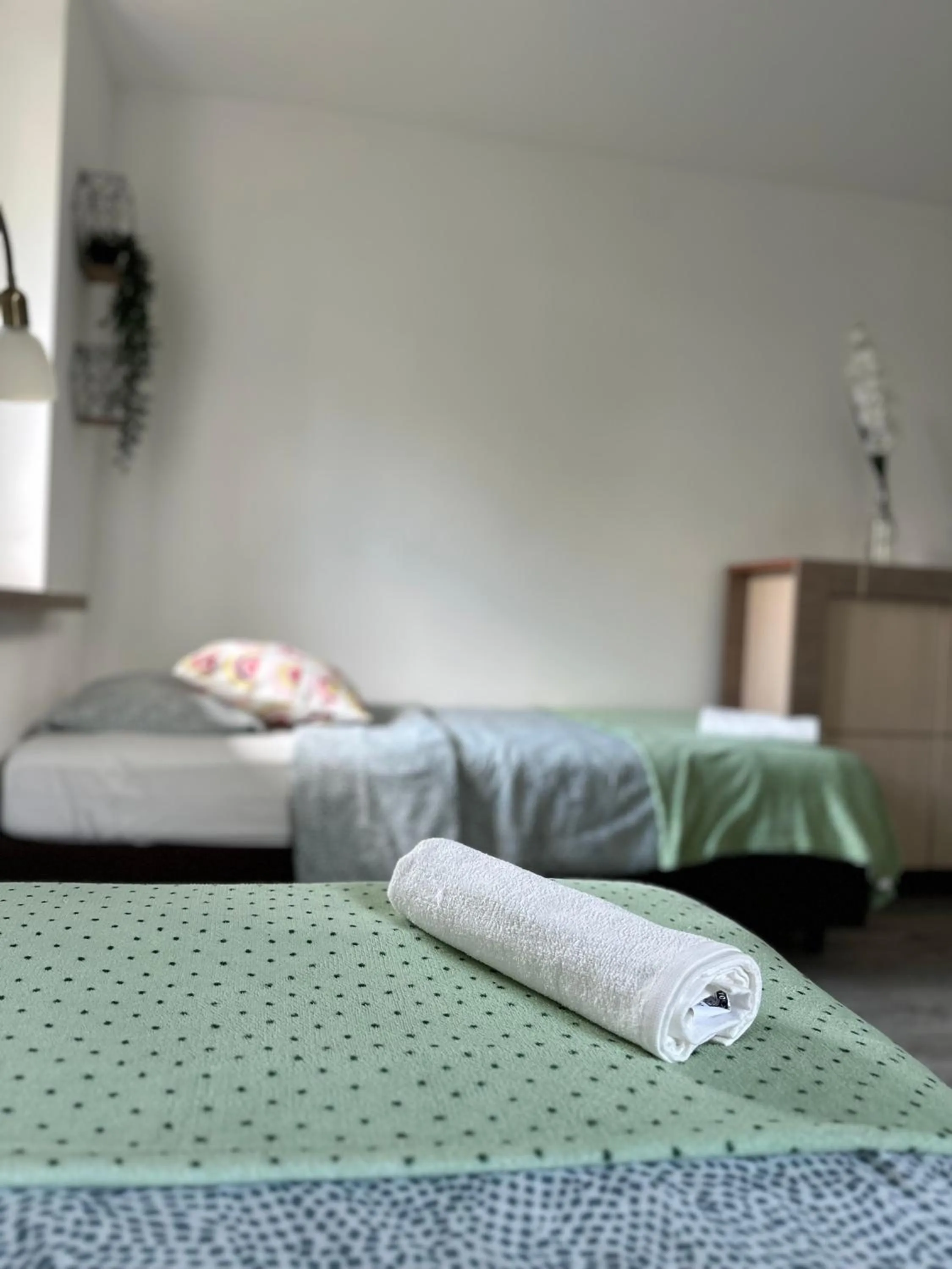 Bed in Szumi Las Bed & Breakfast