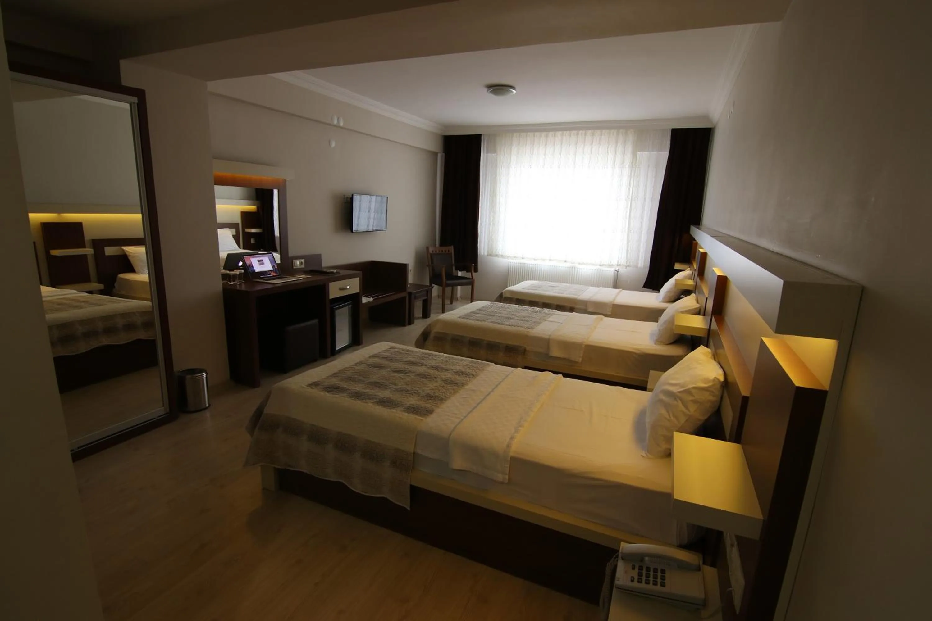 Decorative detail, Bed in Royal Bilgic Hotel