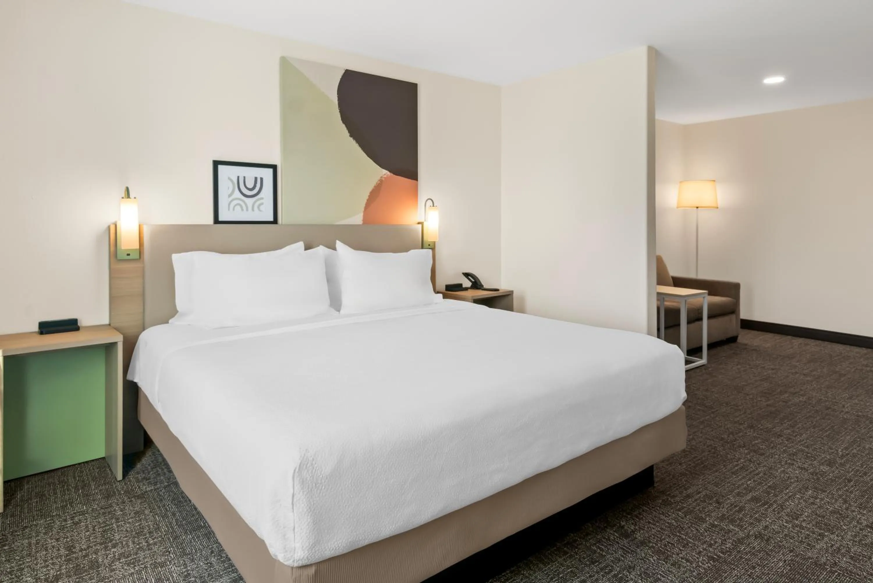 Bedroom, Bed in Spark by Hilton Wichita Falls