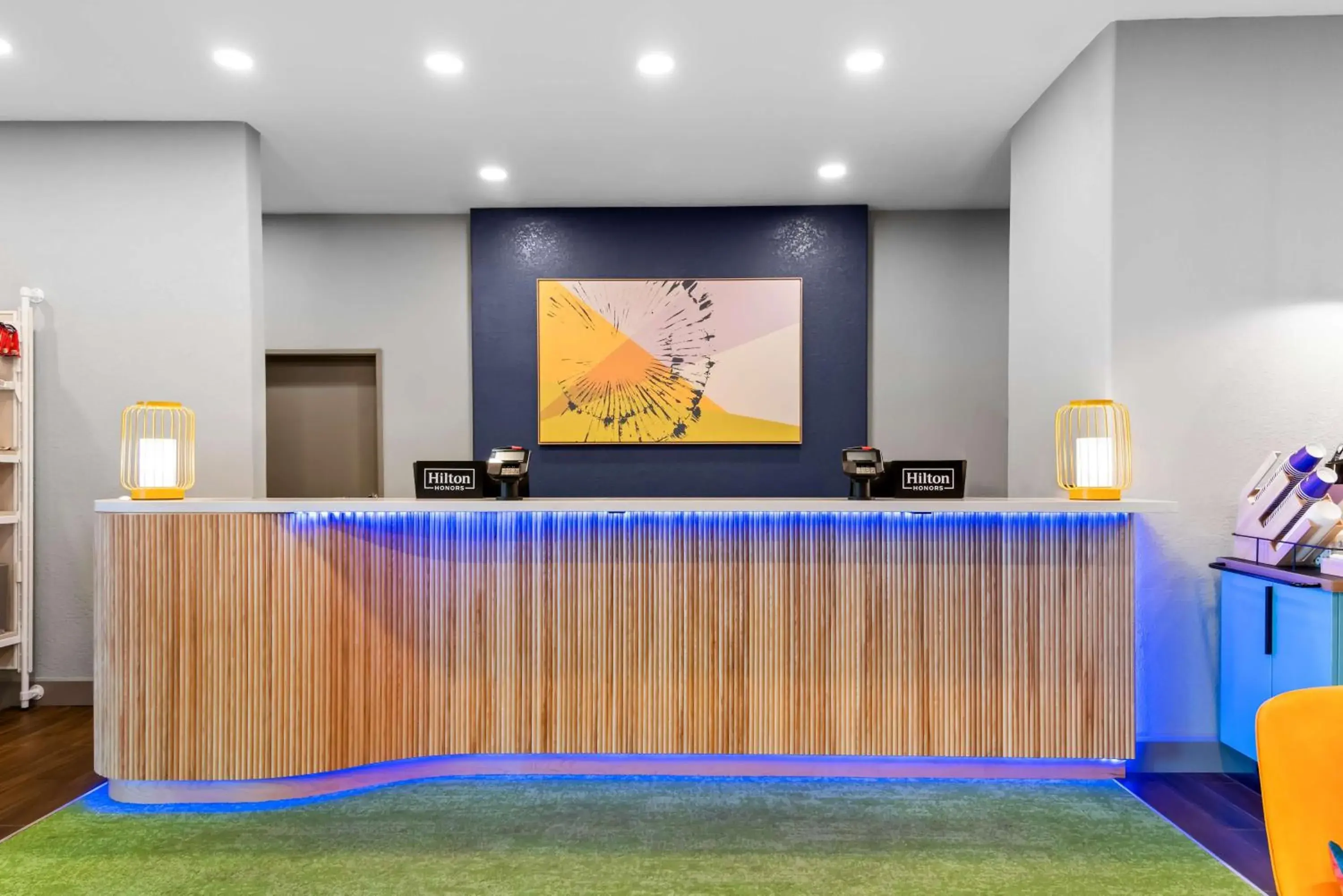 Lobby or reception in Spark by Hilton Wichita Falls Lobby or reception in Spark by Hilton Wichita Falls