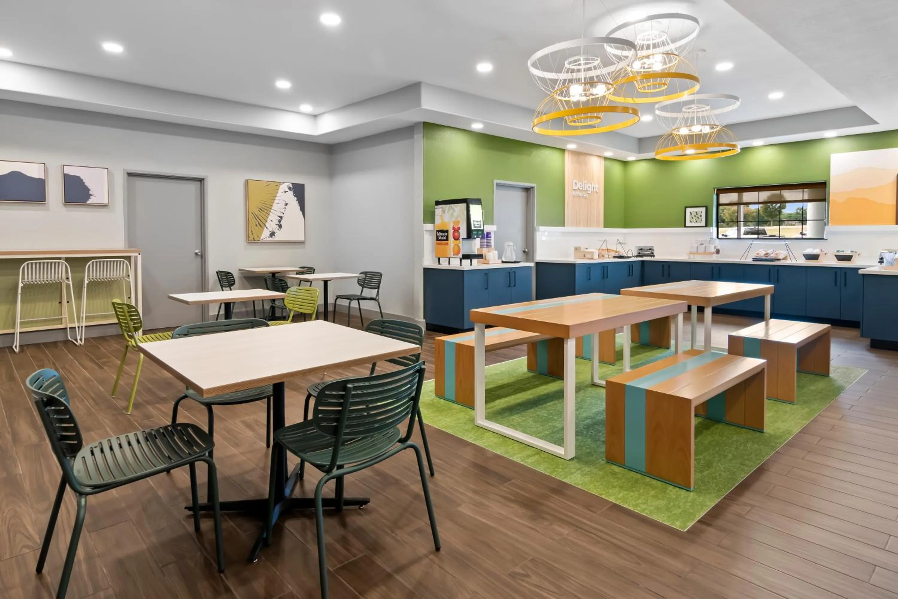 Seating area in Spark by Hilton Wichita Falls