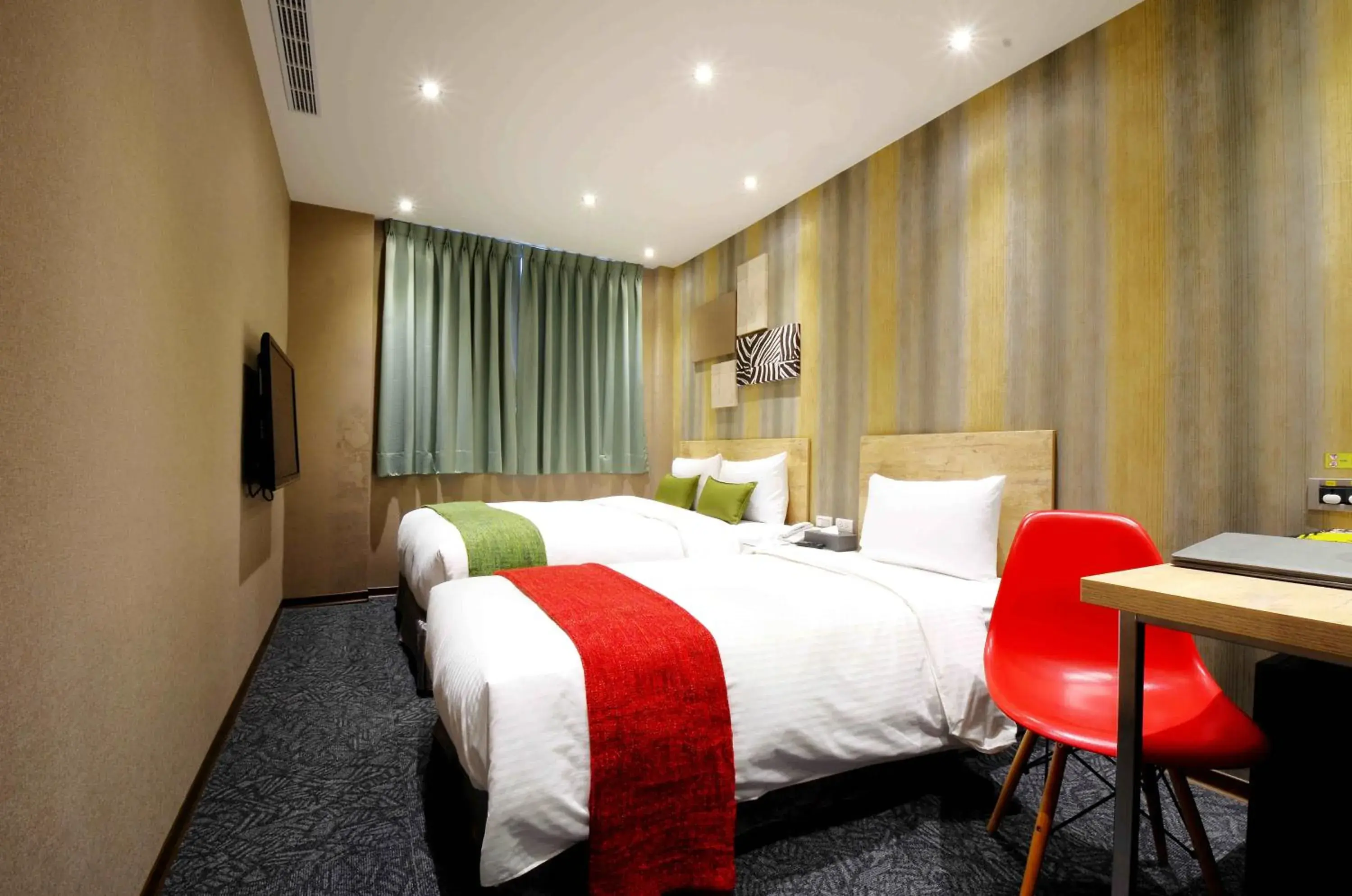 Photo of the whole room, Bed in ARK Hotel - Dongmen Photo of the whole room, Bed in ARK Hotel - Dongmen