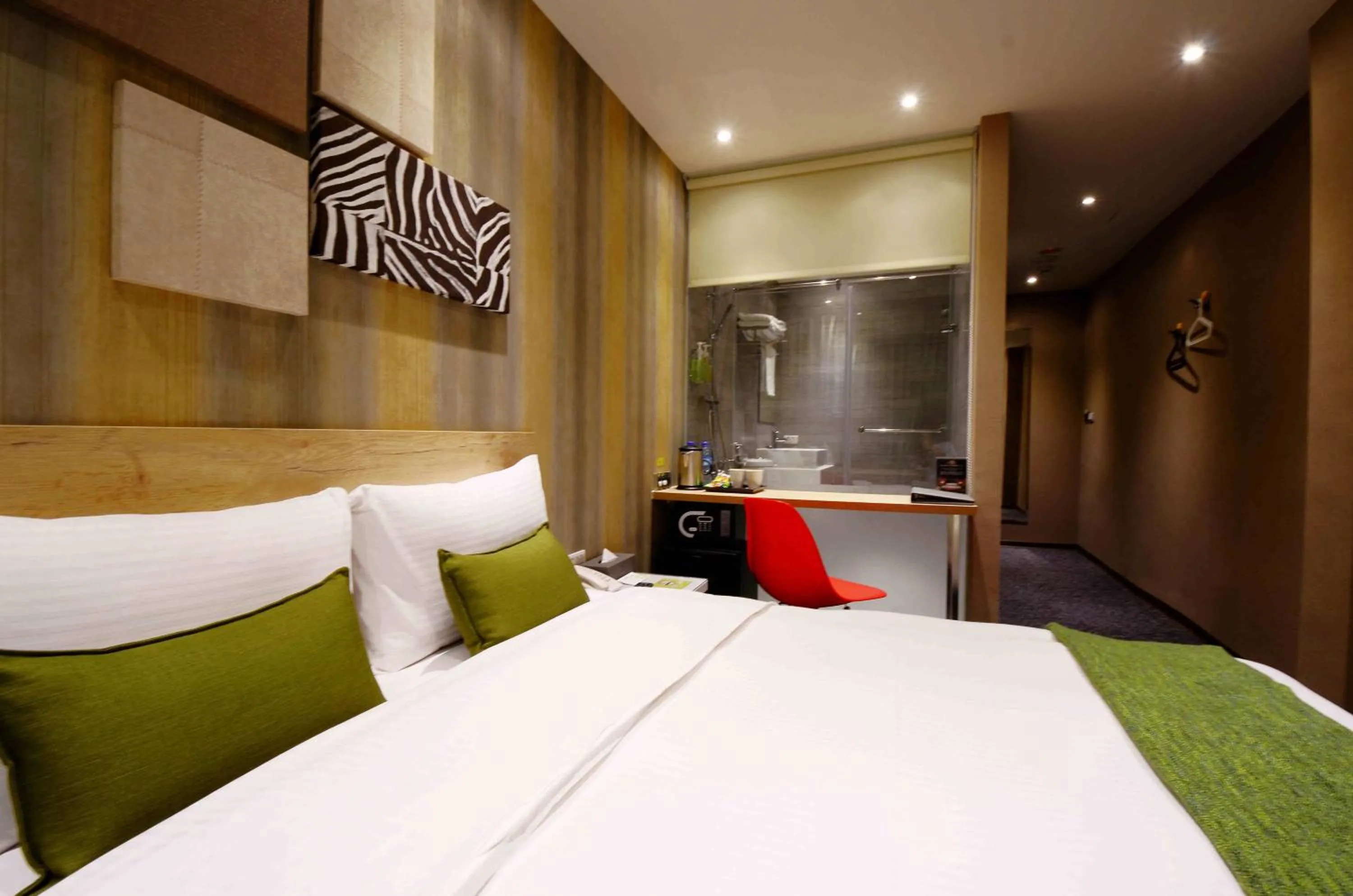 Bed in ARK Hotel - Dongmen