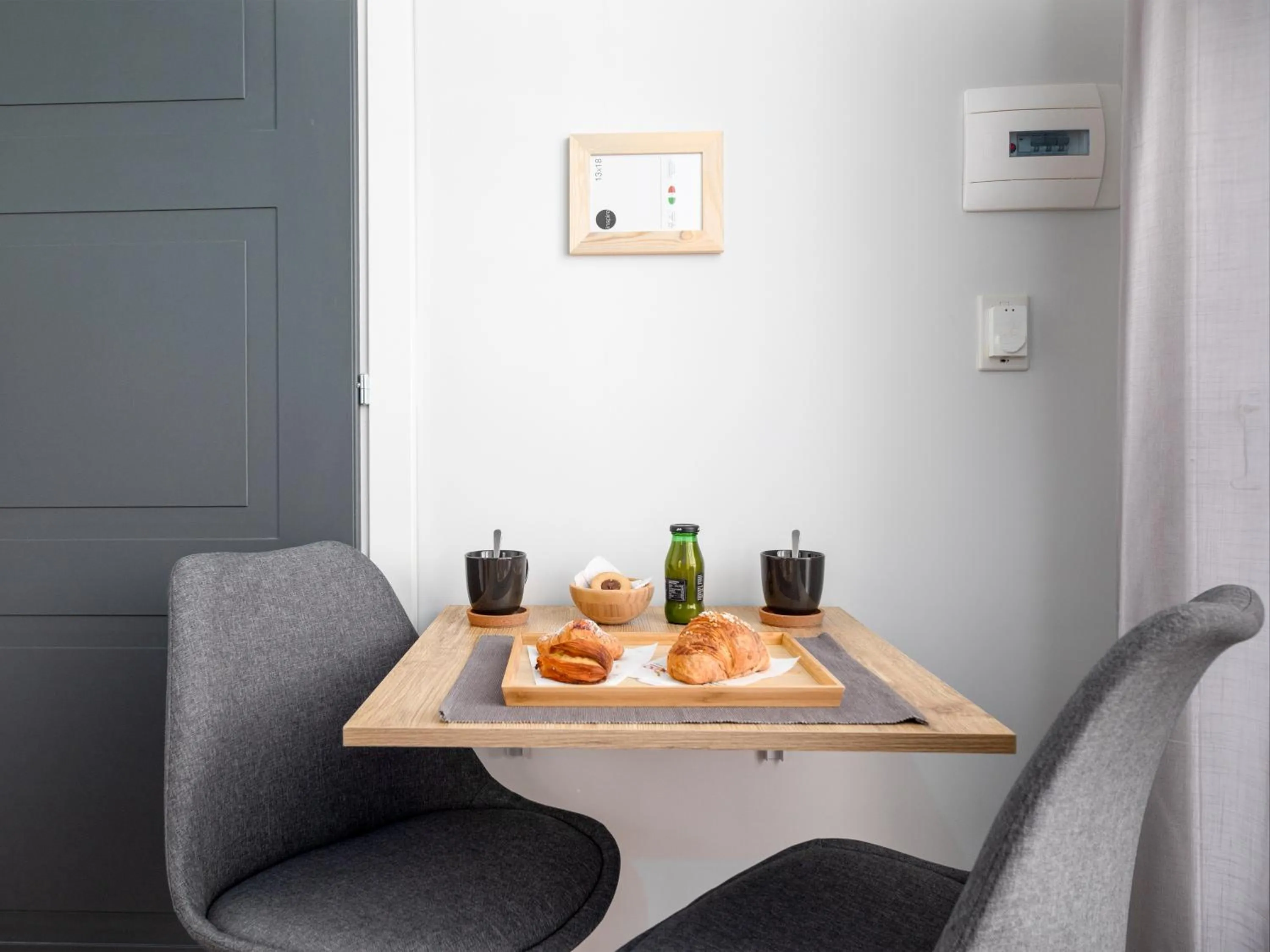 Food close-up in Nartè Rooms