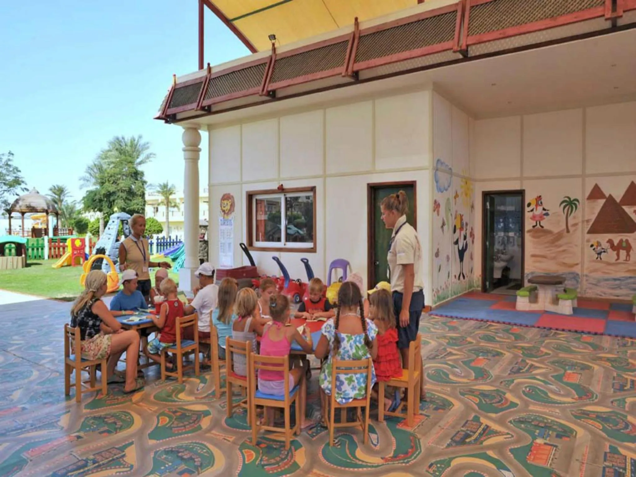 Children play ground in Concorde El Salam Sharm El Sheikh Sport Hotel