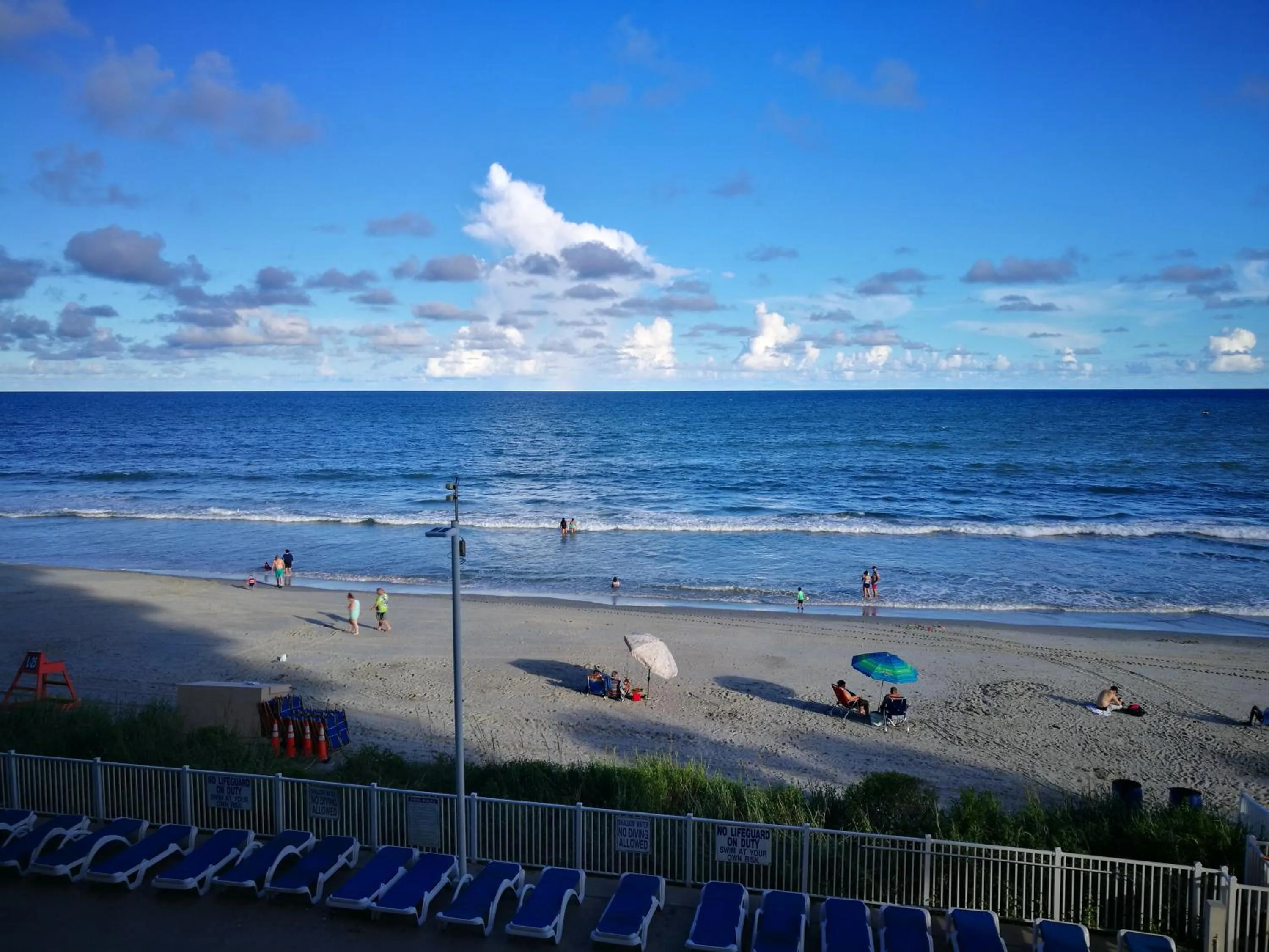 Beach in Deluxe Ocean front One Bedroom suite in Sandy Beach Resort