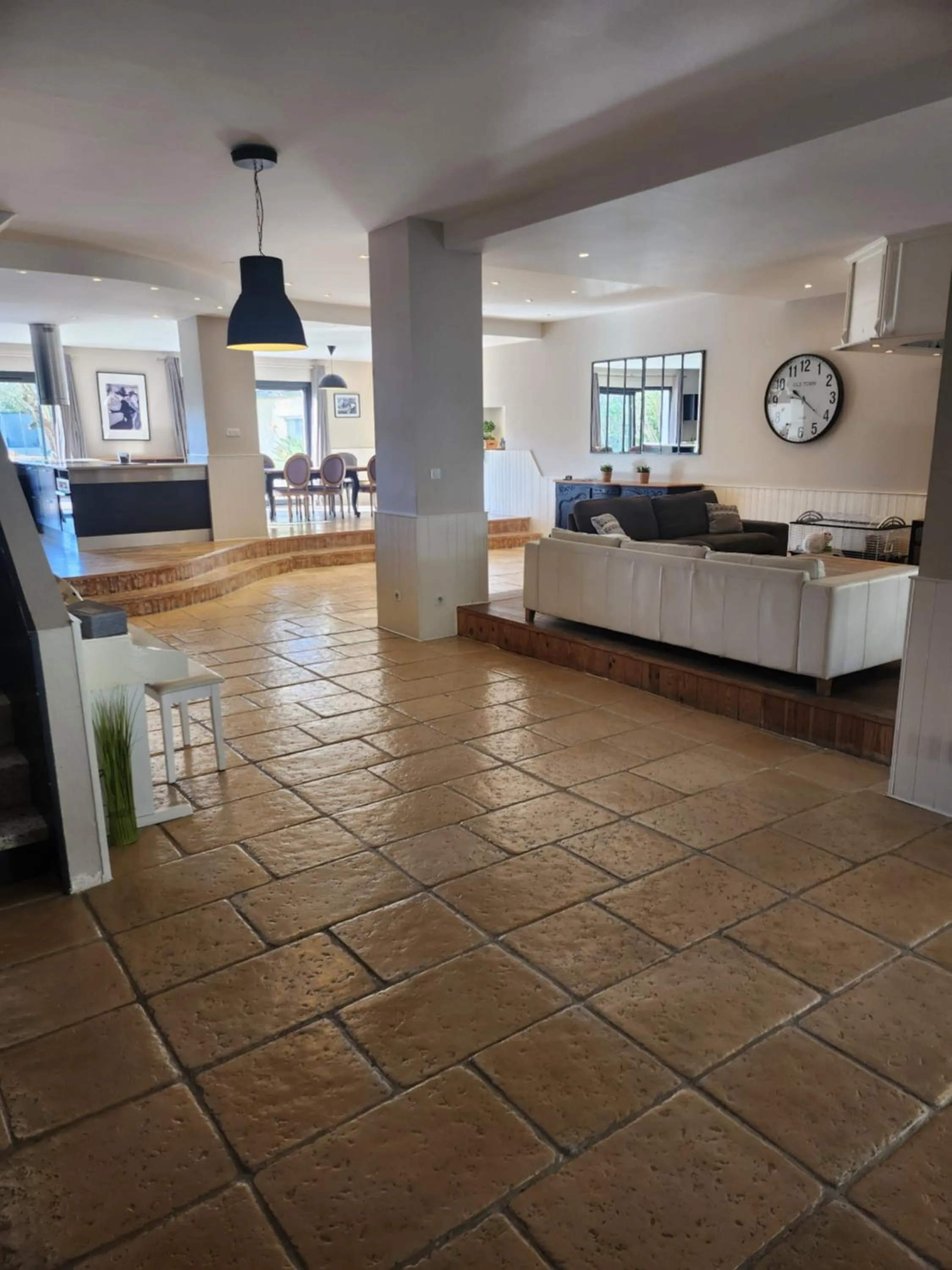 Living room in La villa de Fleury