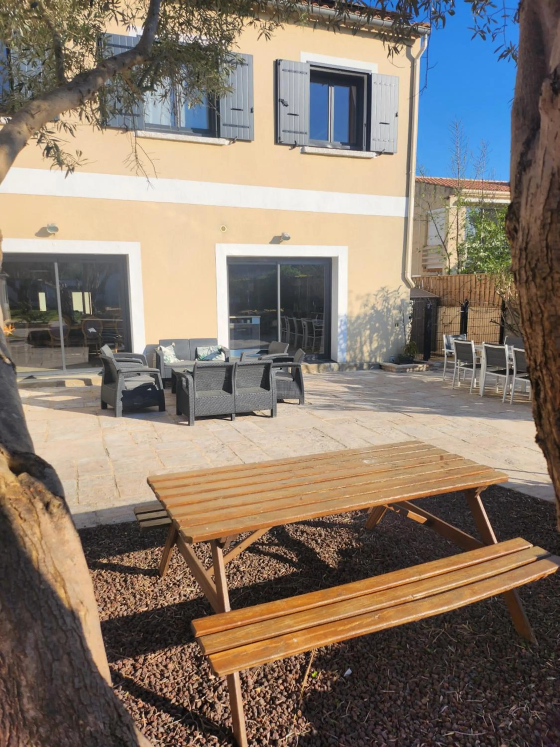 Garden in La villa de Fleury