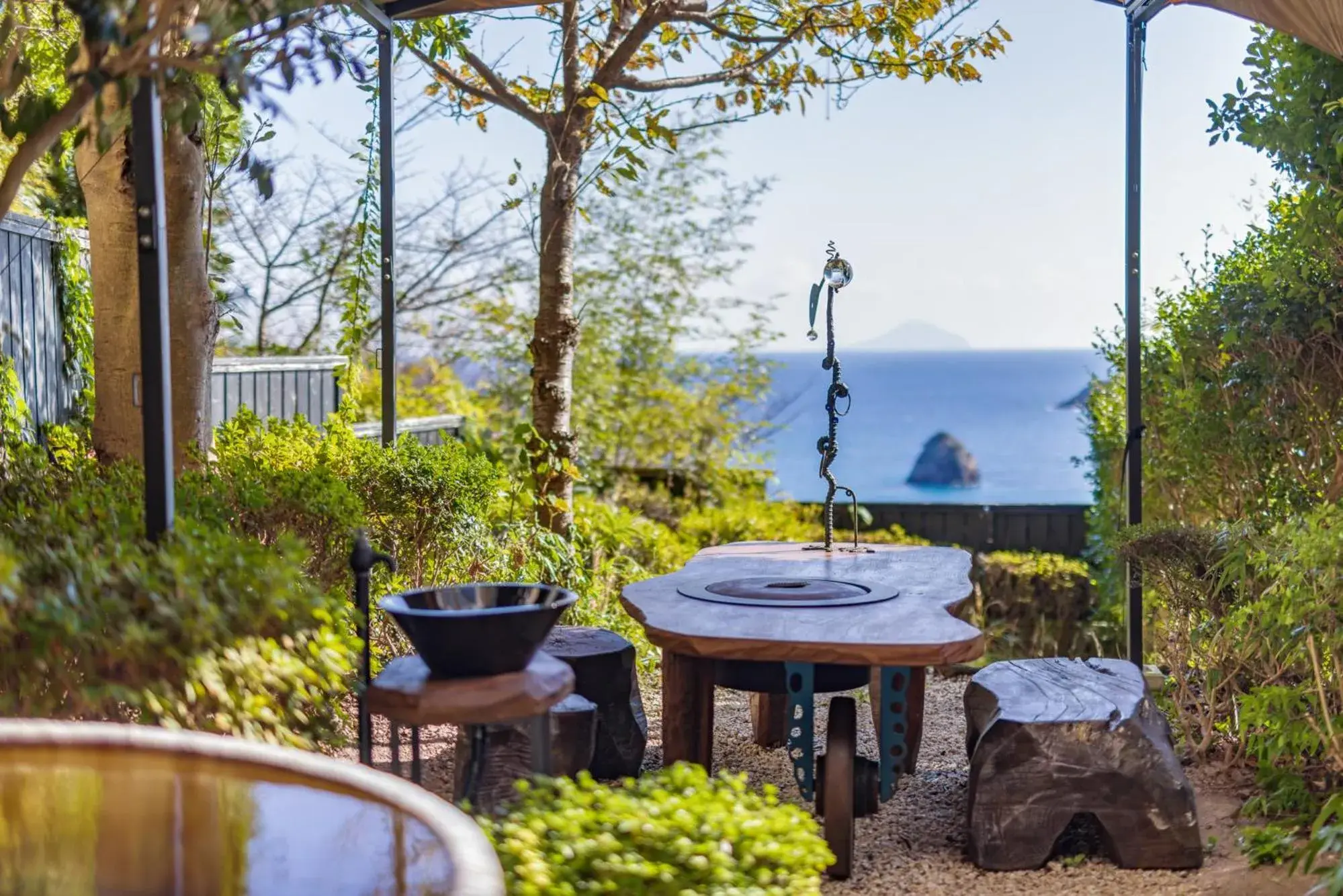 Japanese-Style Room with Open-Air Wood Bath - single occupancy in Shimoda View Hotel Japanese-Style Room with Open-Air Wood Bath - single occupancy in Shimoda View Hotel