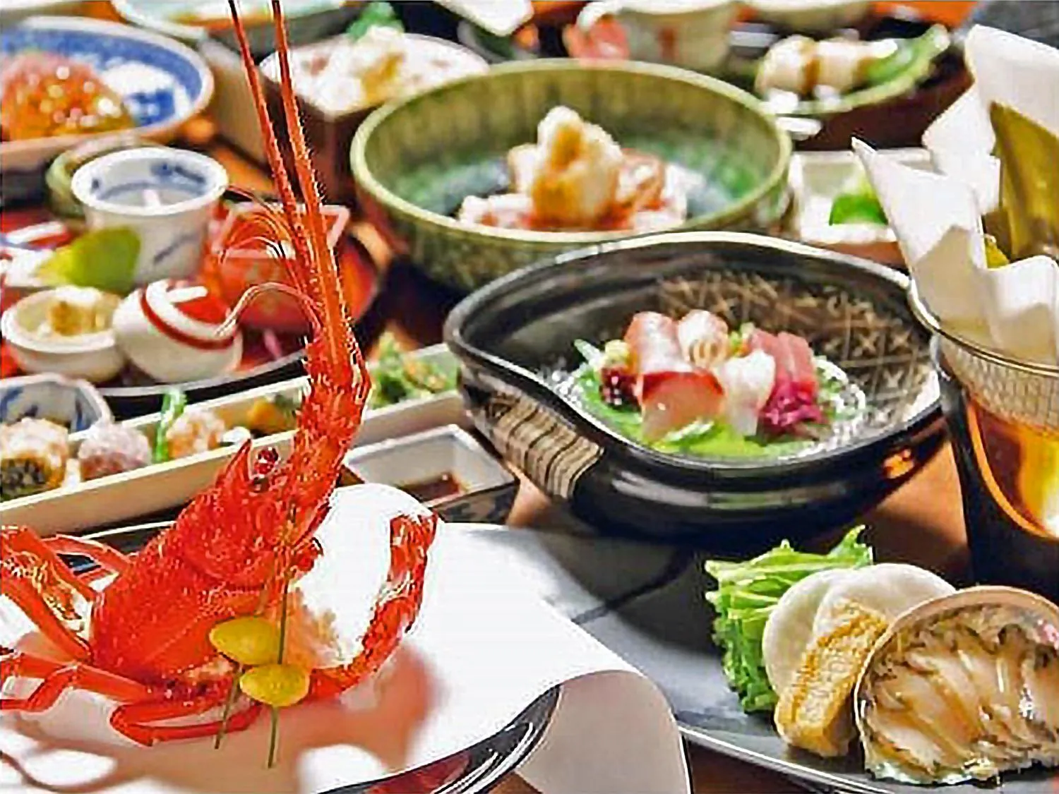 Dinner in Shimoda View Hotel