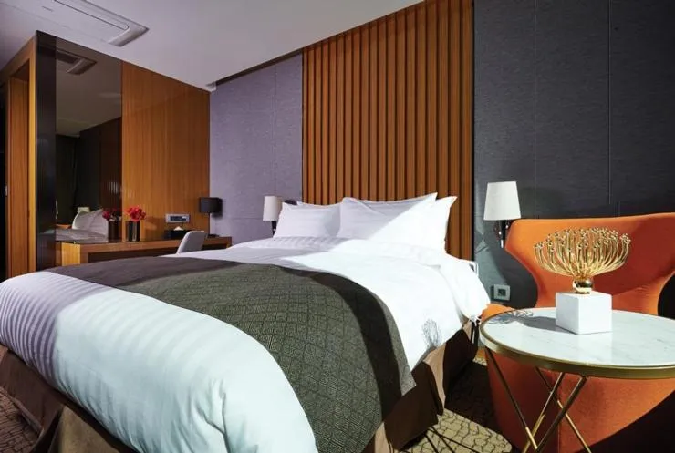 Bed in Traum Valley Hotel - formerly jeongseon intoraon hotel