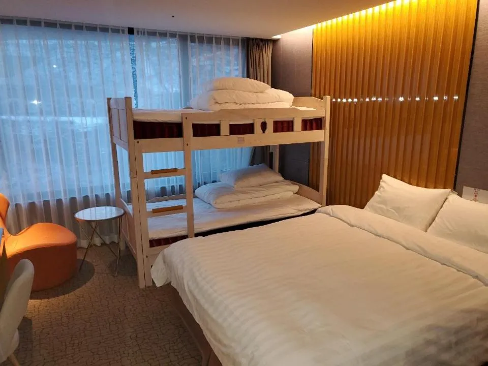 Bed in Traum Valley Hotel - formerly jeongseon intoraon hotel