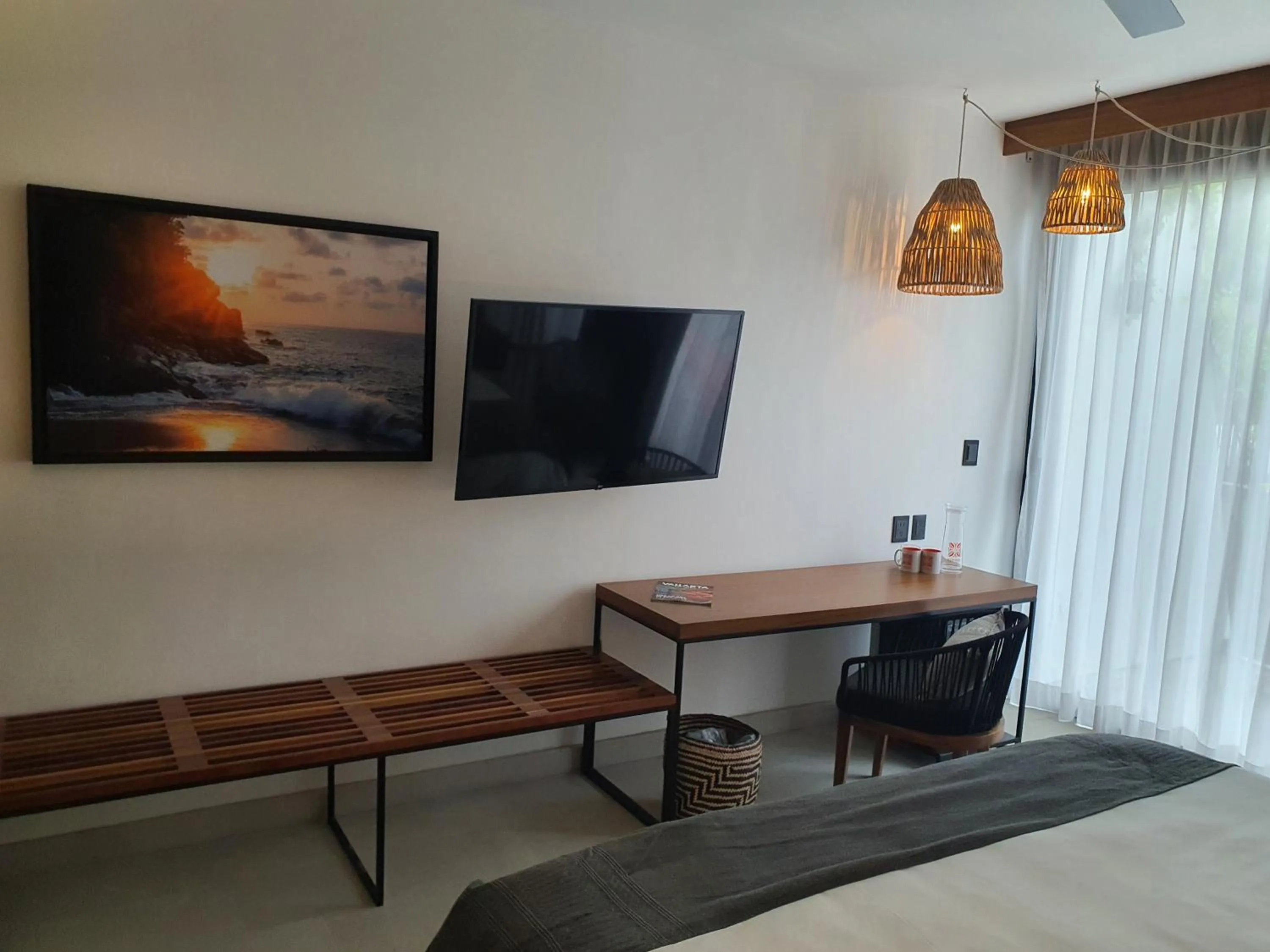 Seating area in Ximena Hotel Boutique