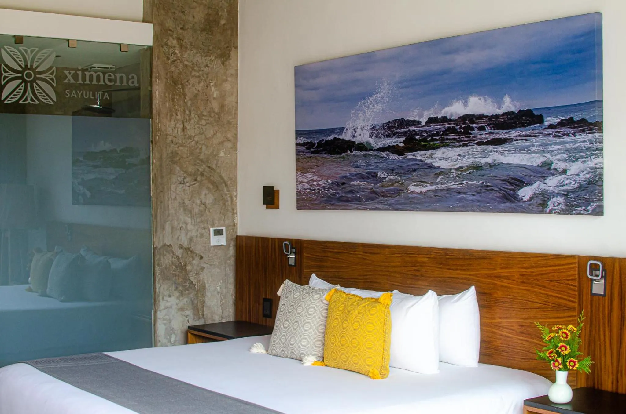 Decorative detail, Bed in Ximena Hotel Boutique