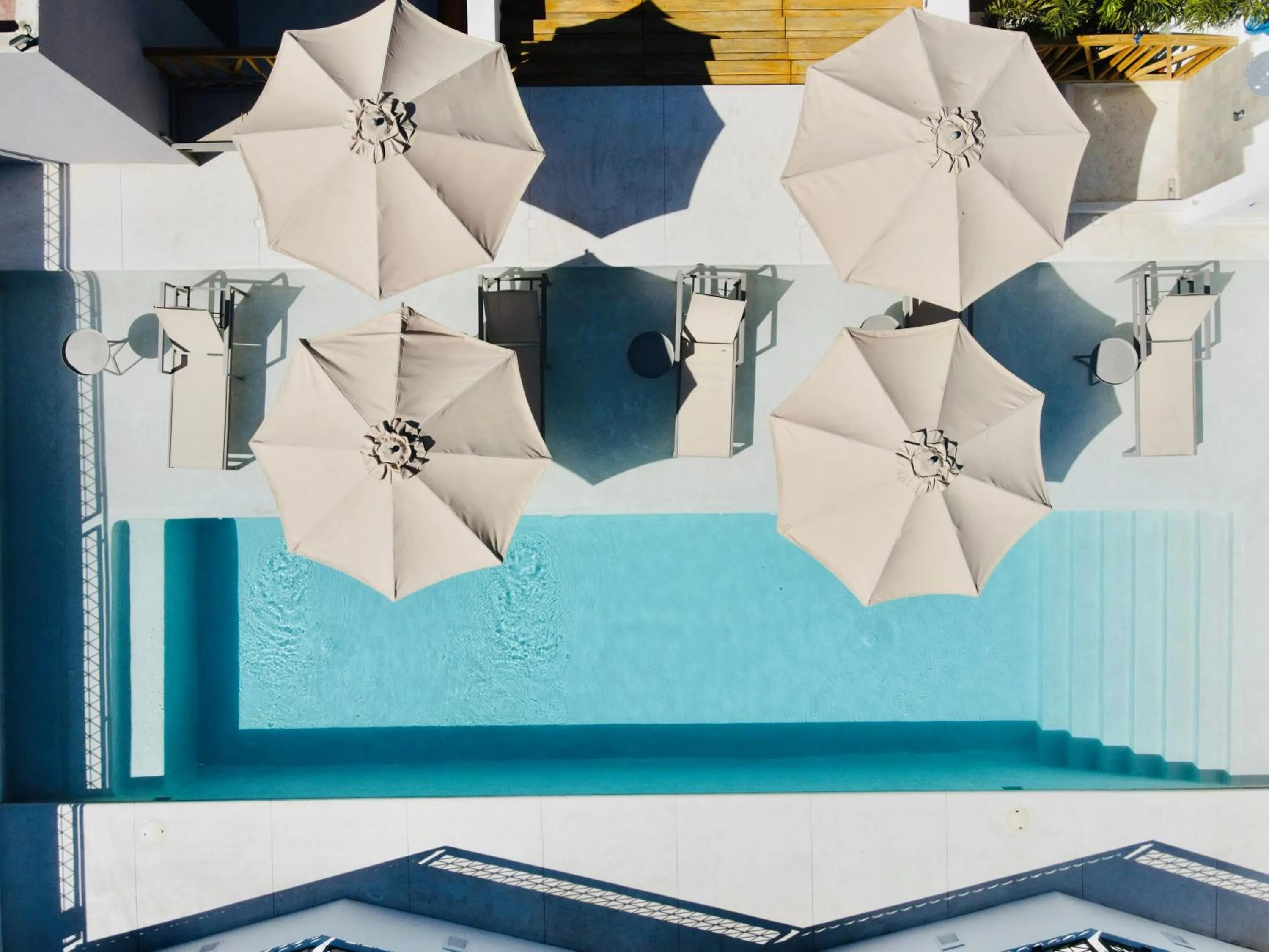 Pool view in Ximena Hotel Boutique