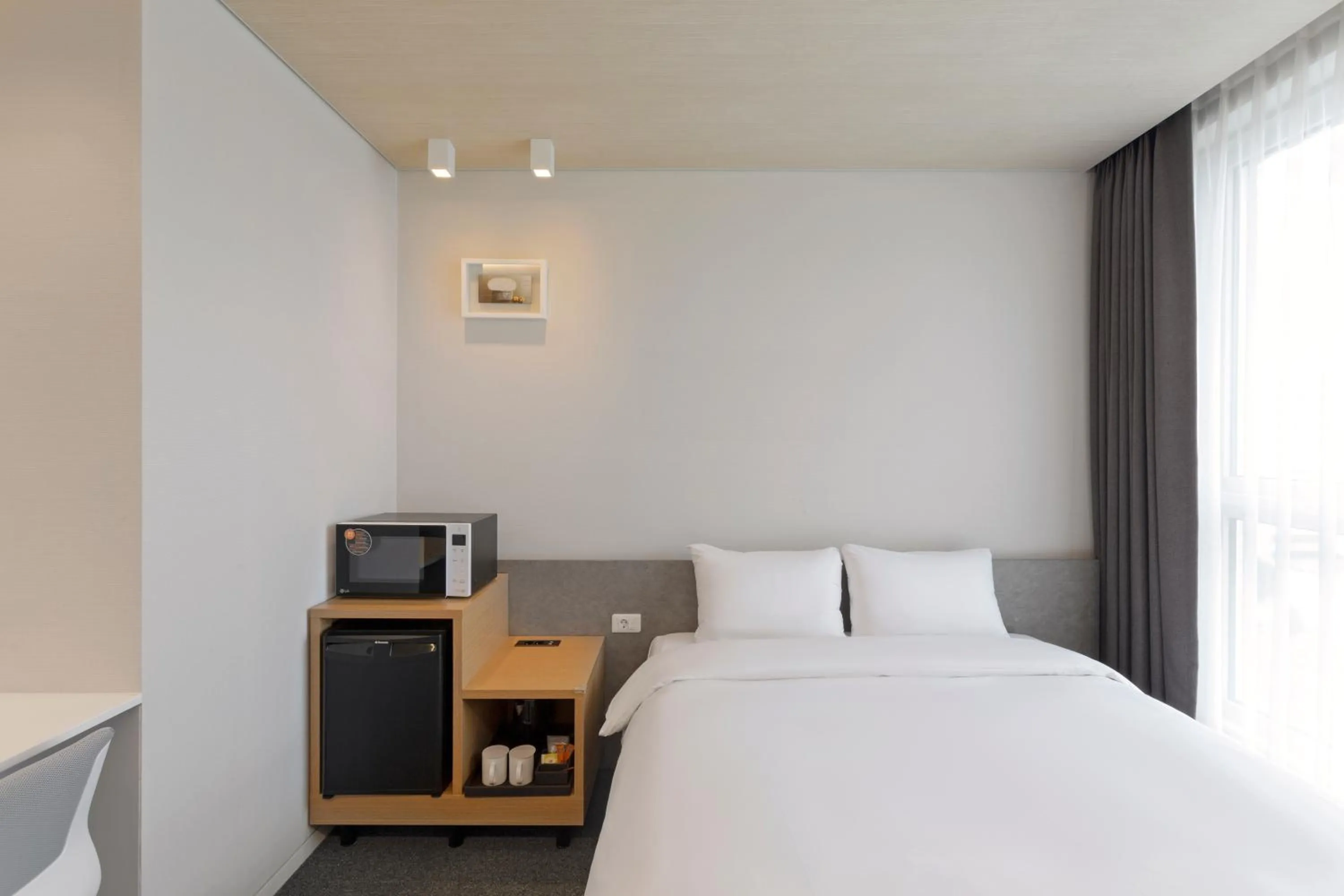 Bed in Grand City Hotel Changwon