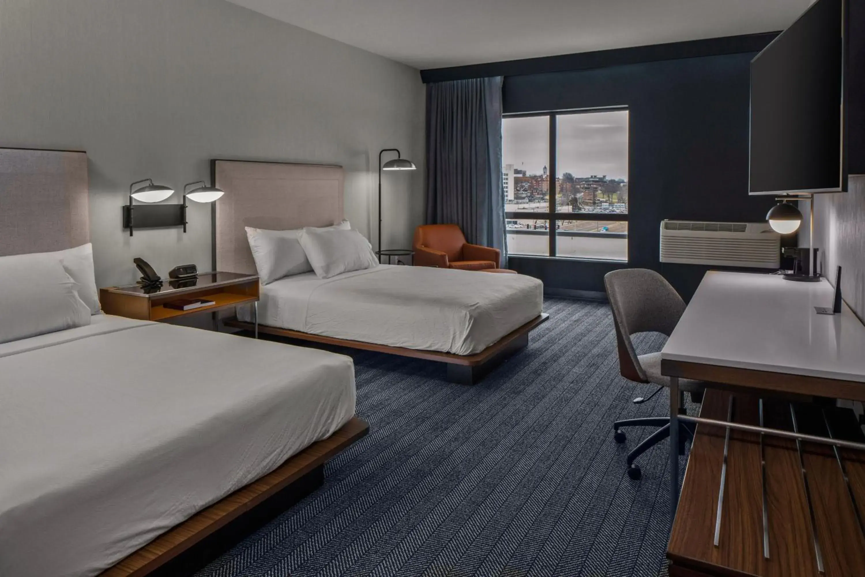 Queen Room with Two Queen Beds - Hearing Accessible in Courtyard by Marriott Jefferson City Queen Room with Two Queen Beds - Hearing Accessible in Courtyard by Marriott Jefferson City