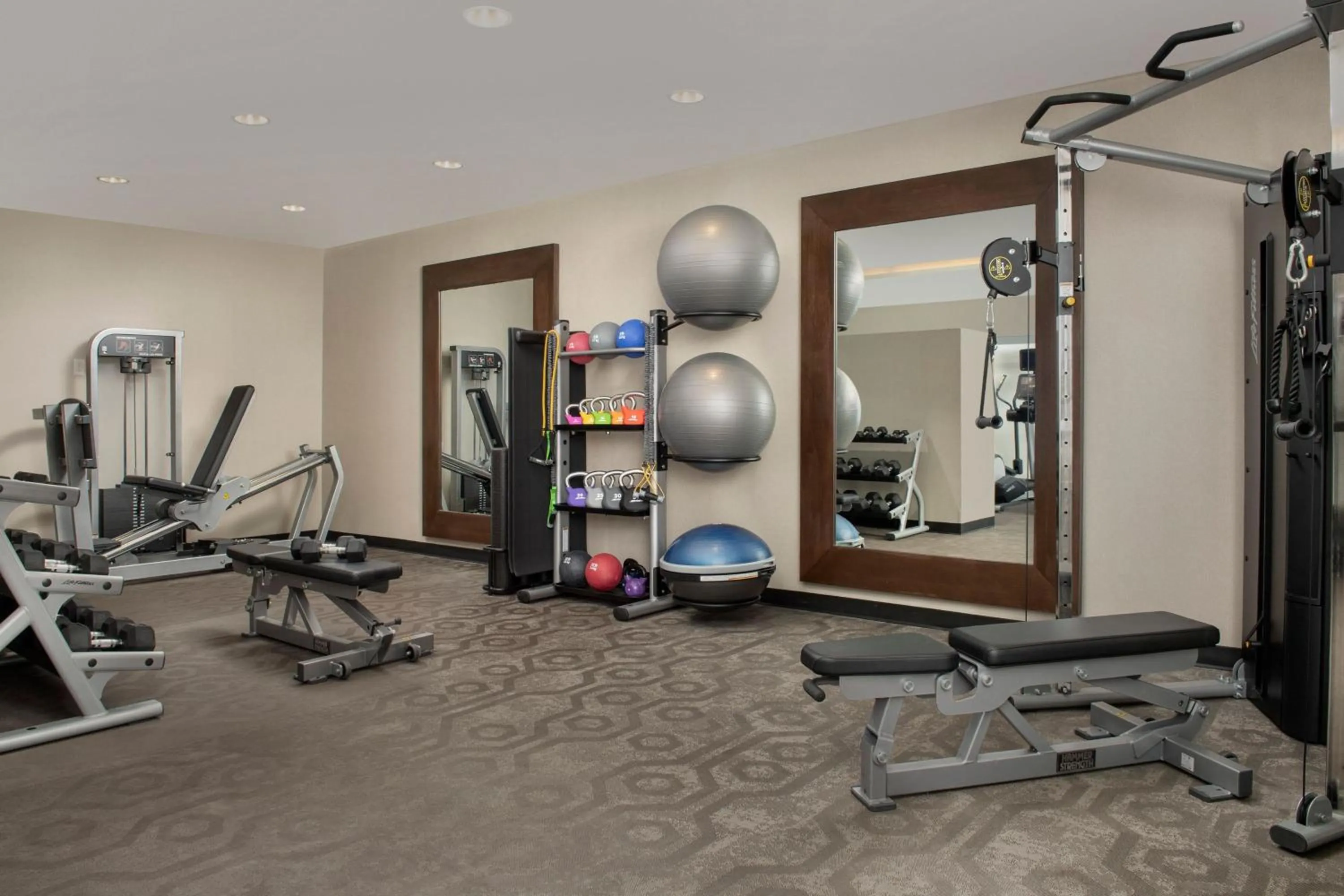 Fitness centre/facilities in Residence Inn by Marriott Lubbock-University Area