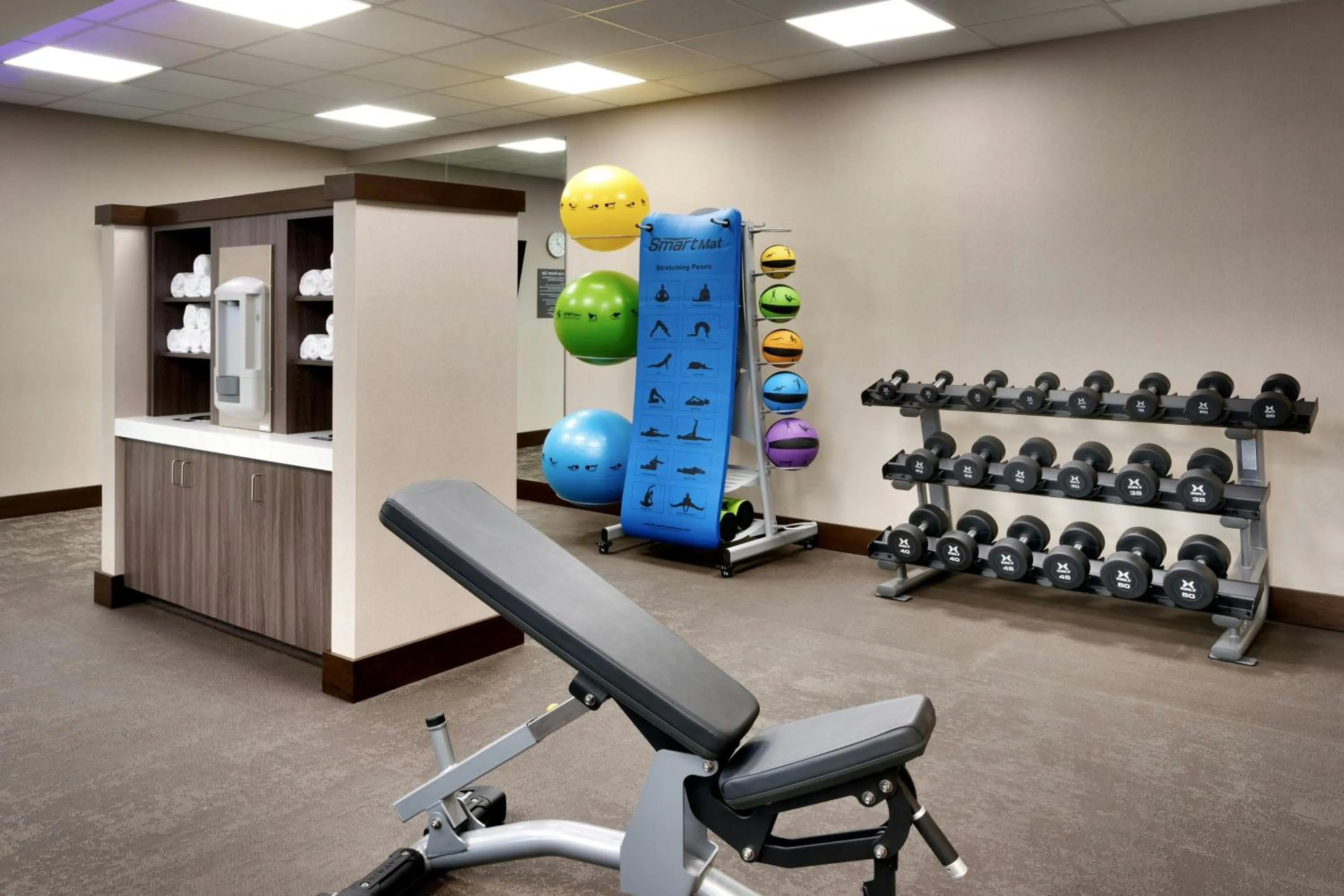 Fitness centre/facilities in Residence Inn by Marriott La Quinta