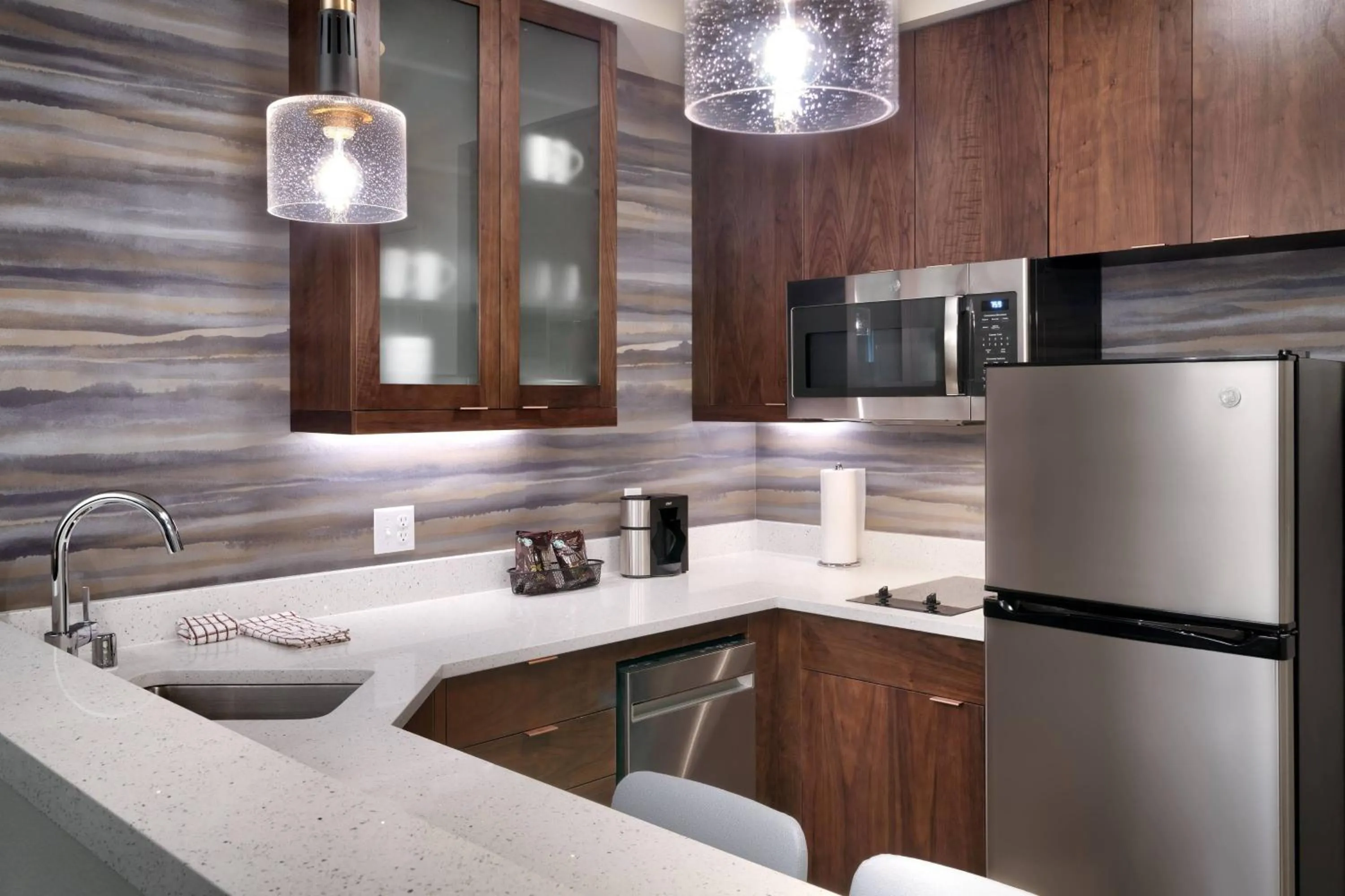 Kitchen or kitchenette in Residence Inn by Marriott La Quinta